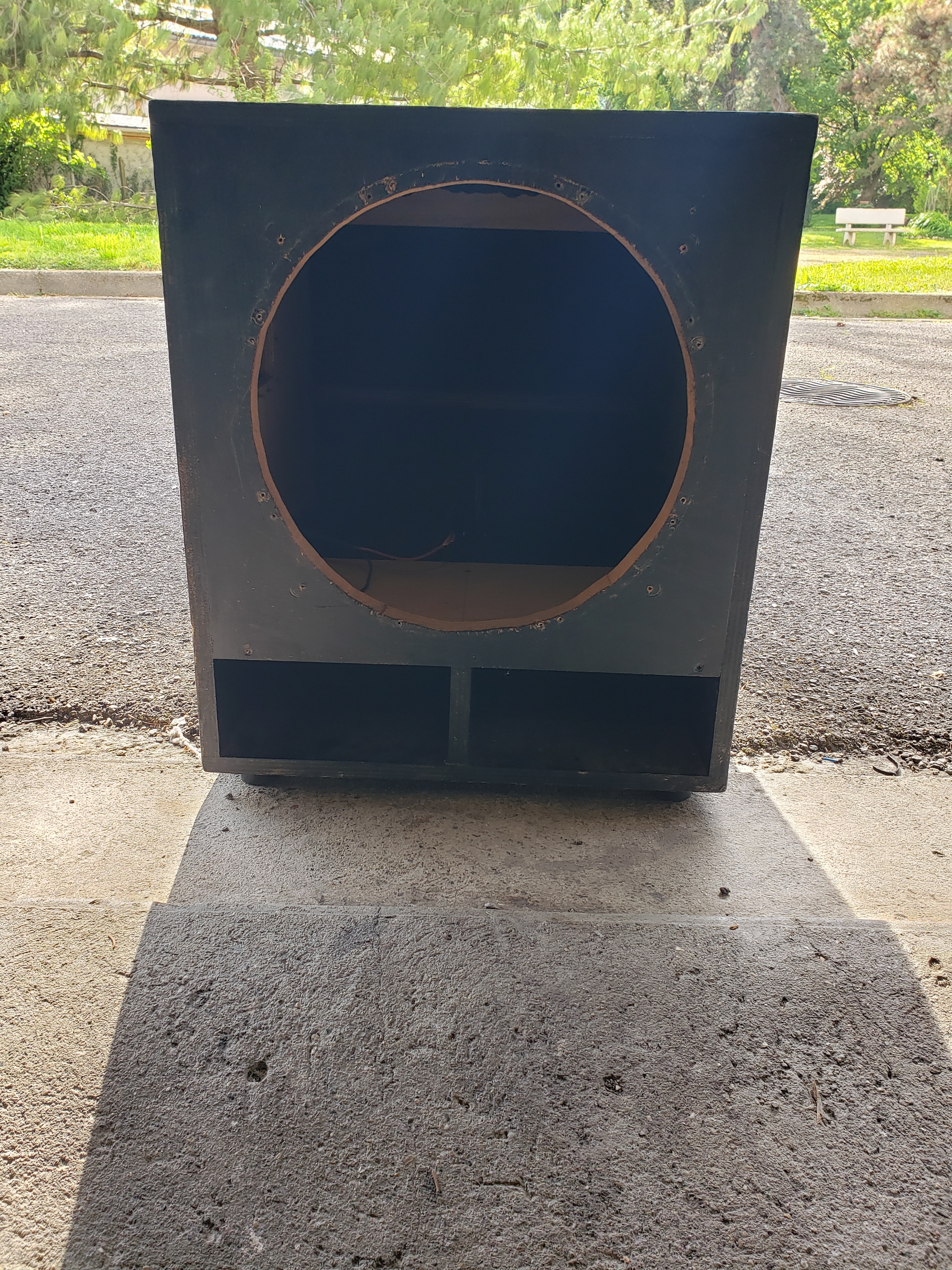 2 caissons de grave diy pour 38