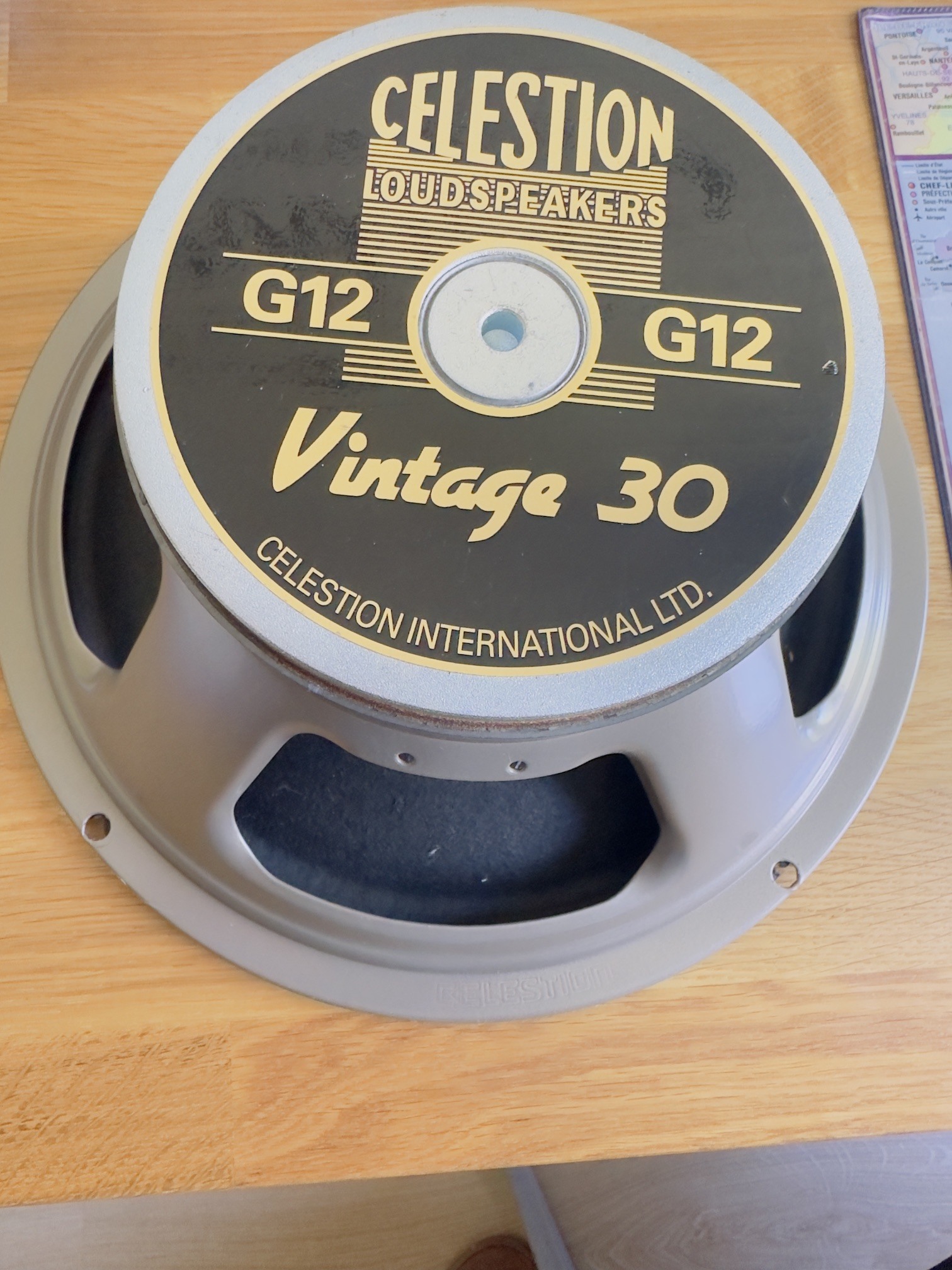 Vends enceinte Celestion vintage 30 - 16ohm