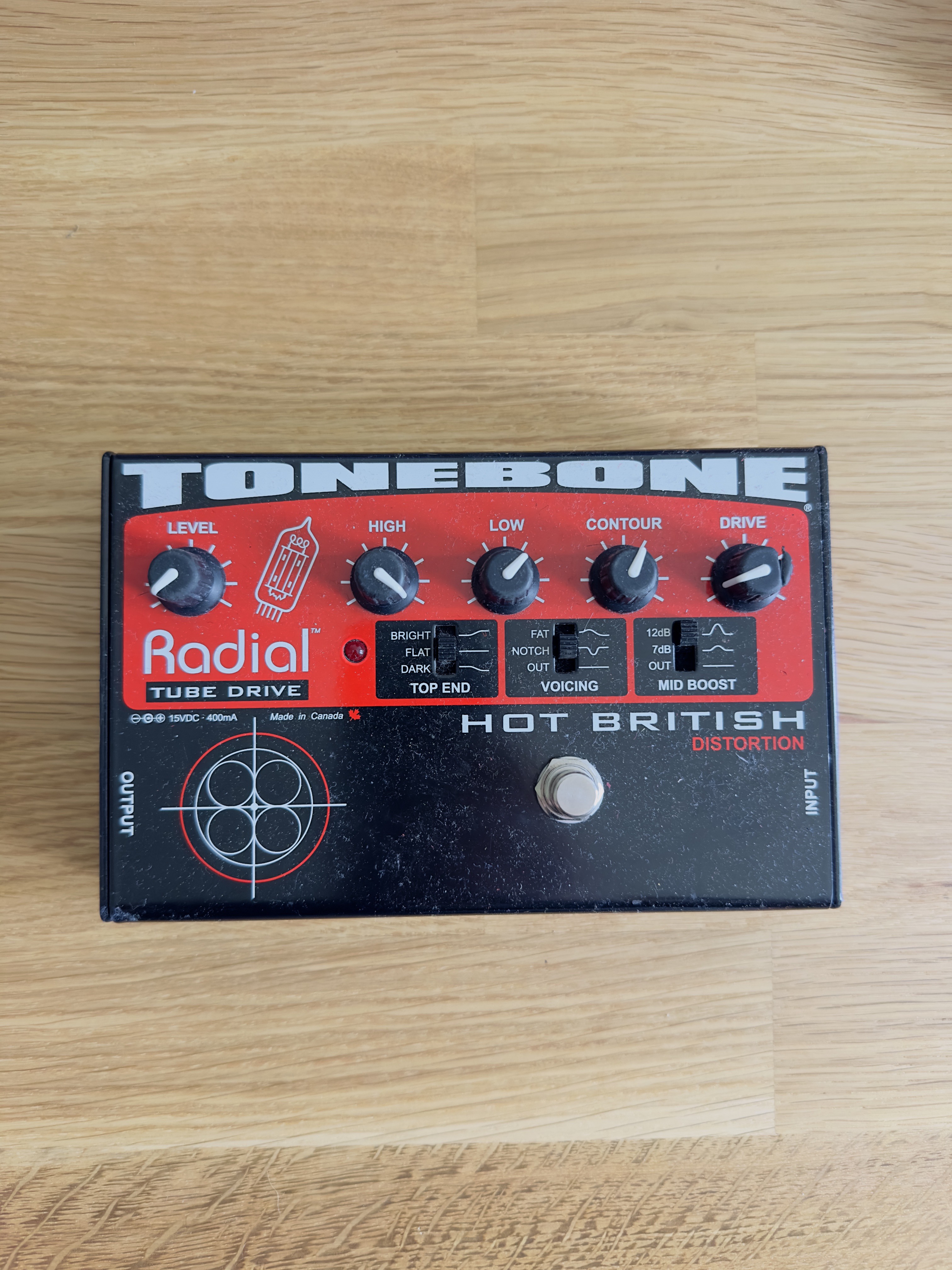 Vends Radial Tonebone Hot British