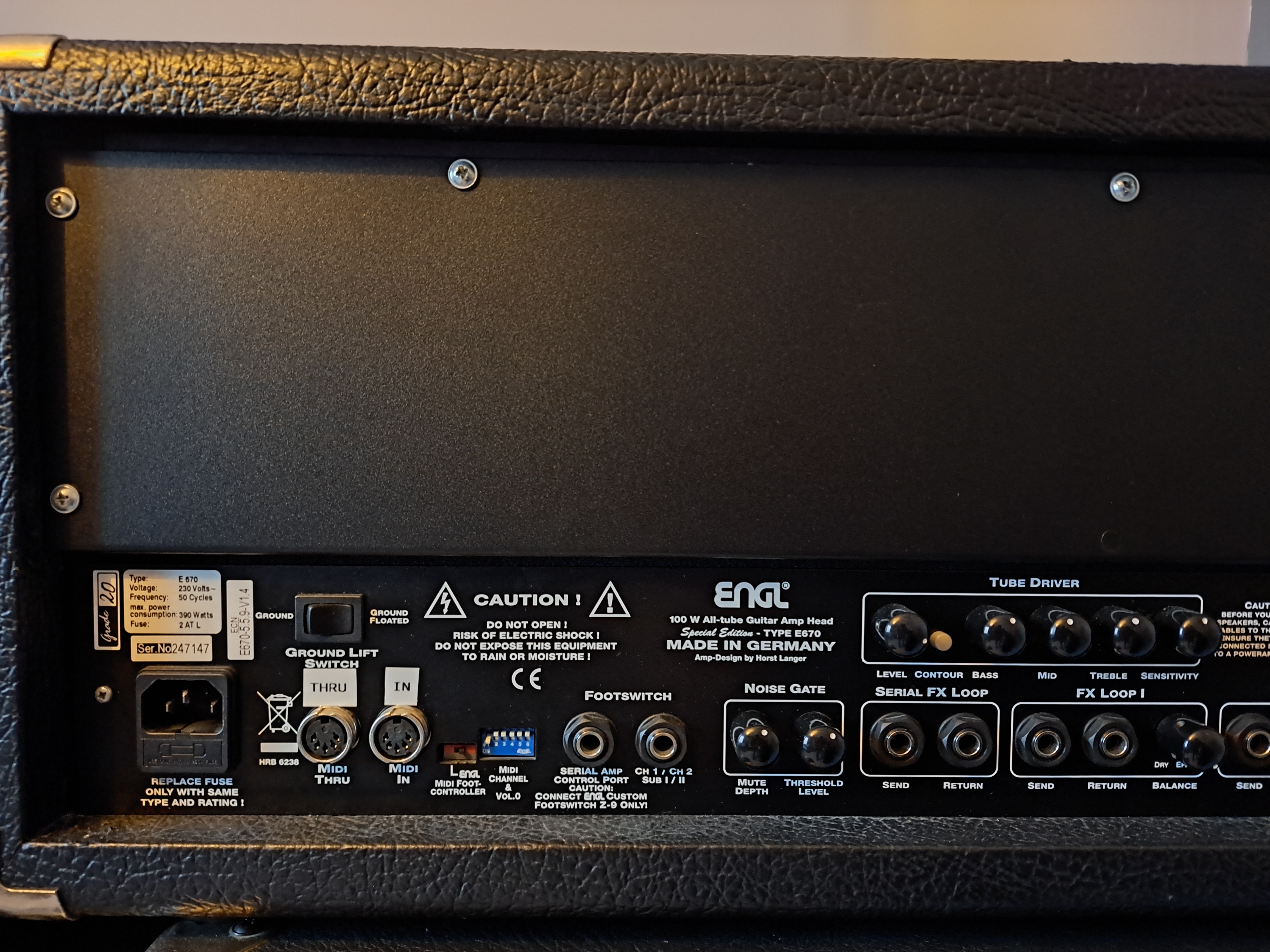 ENGL E670 Special Edition Head 6L6 (77135)