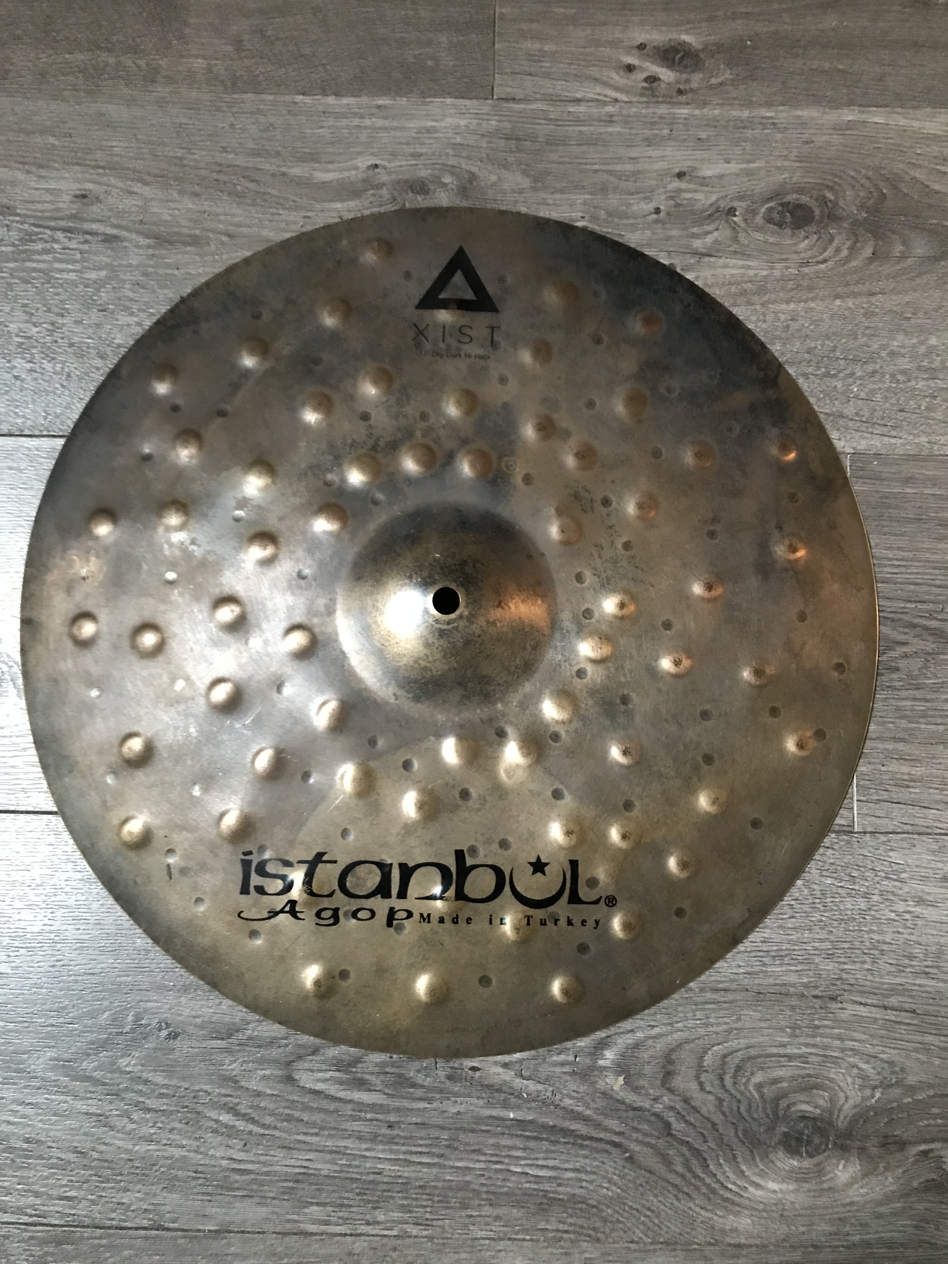 Hi hat 17” Istanbul XIST Dry Dark