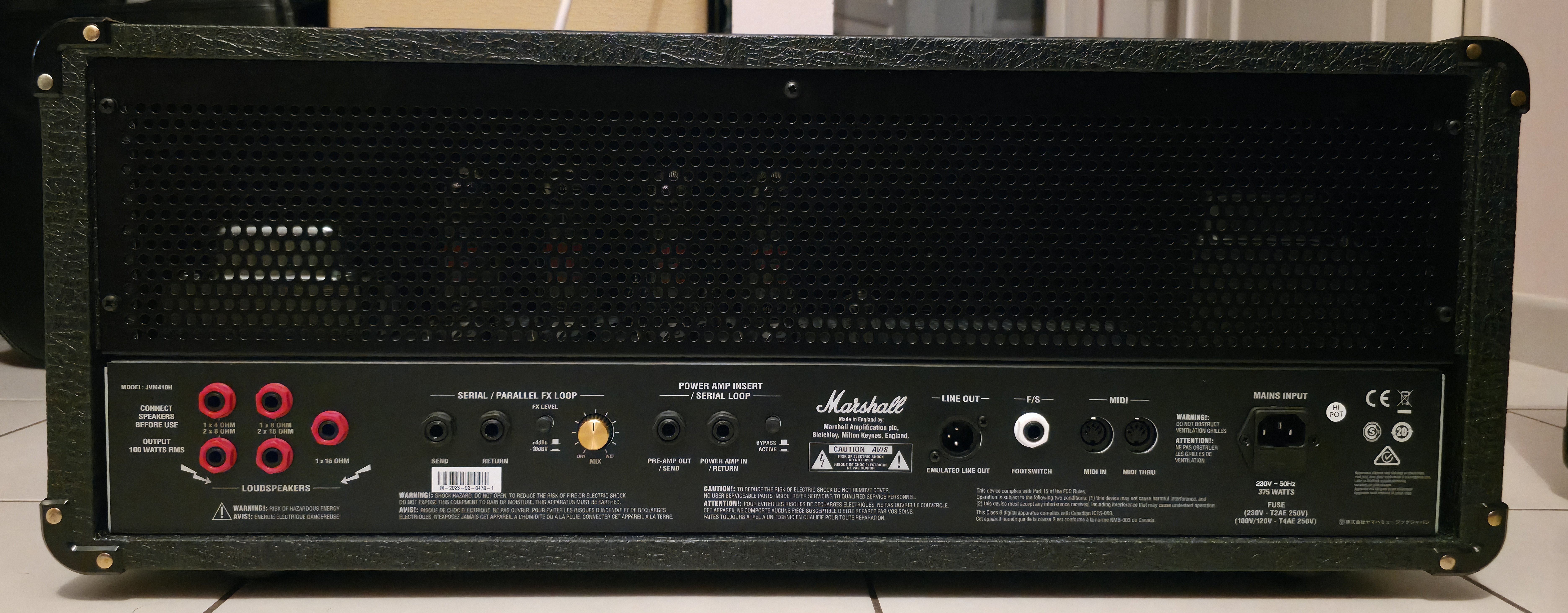 Marshall JVM410H (16237)