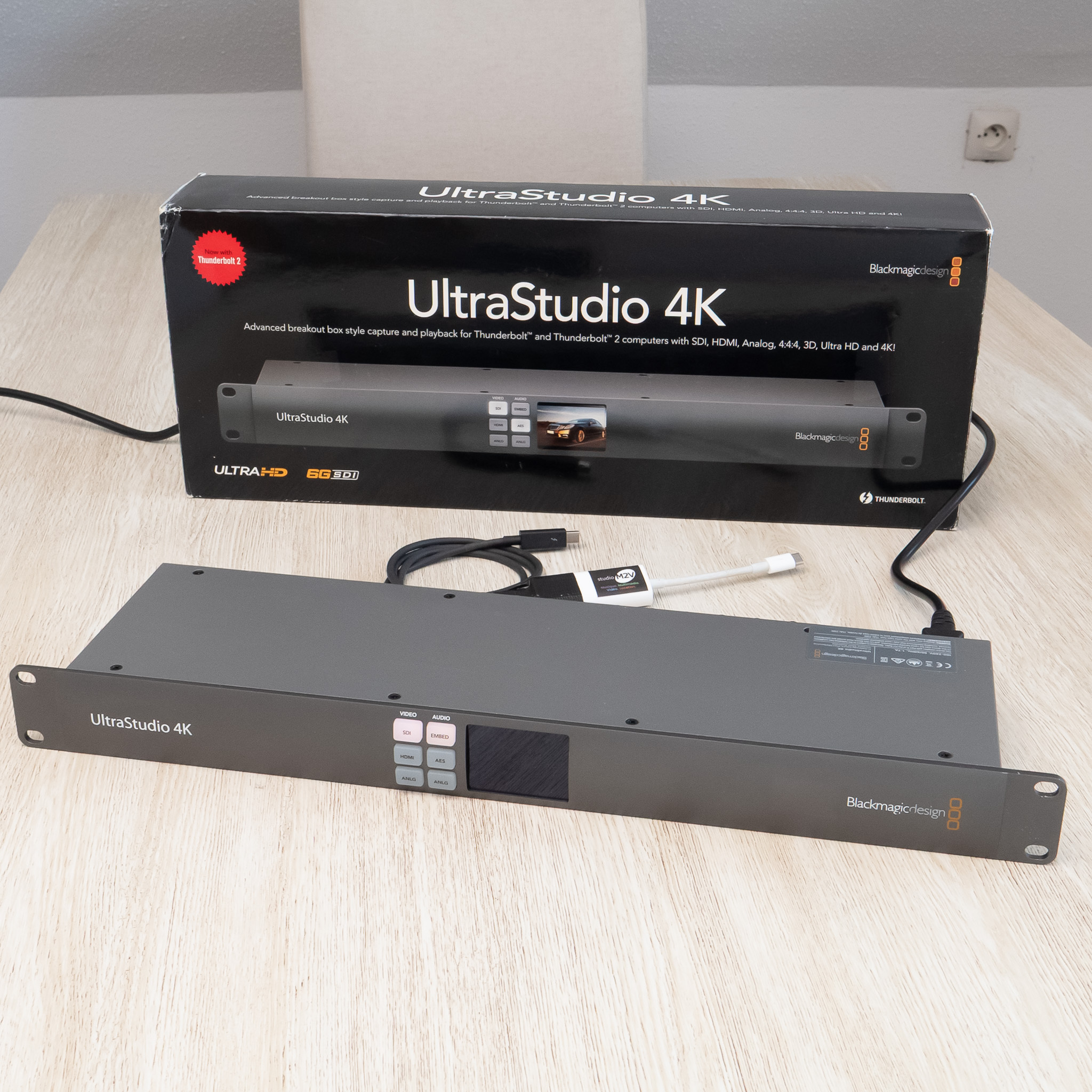  Blackmagic UltraStudio 4K : boîtier d’acquisition et playback vidéo