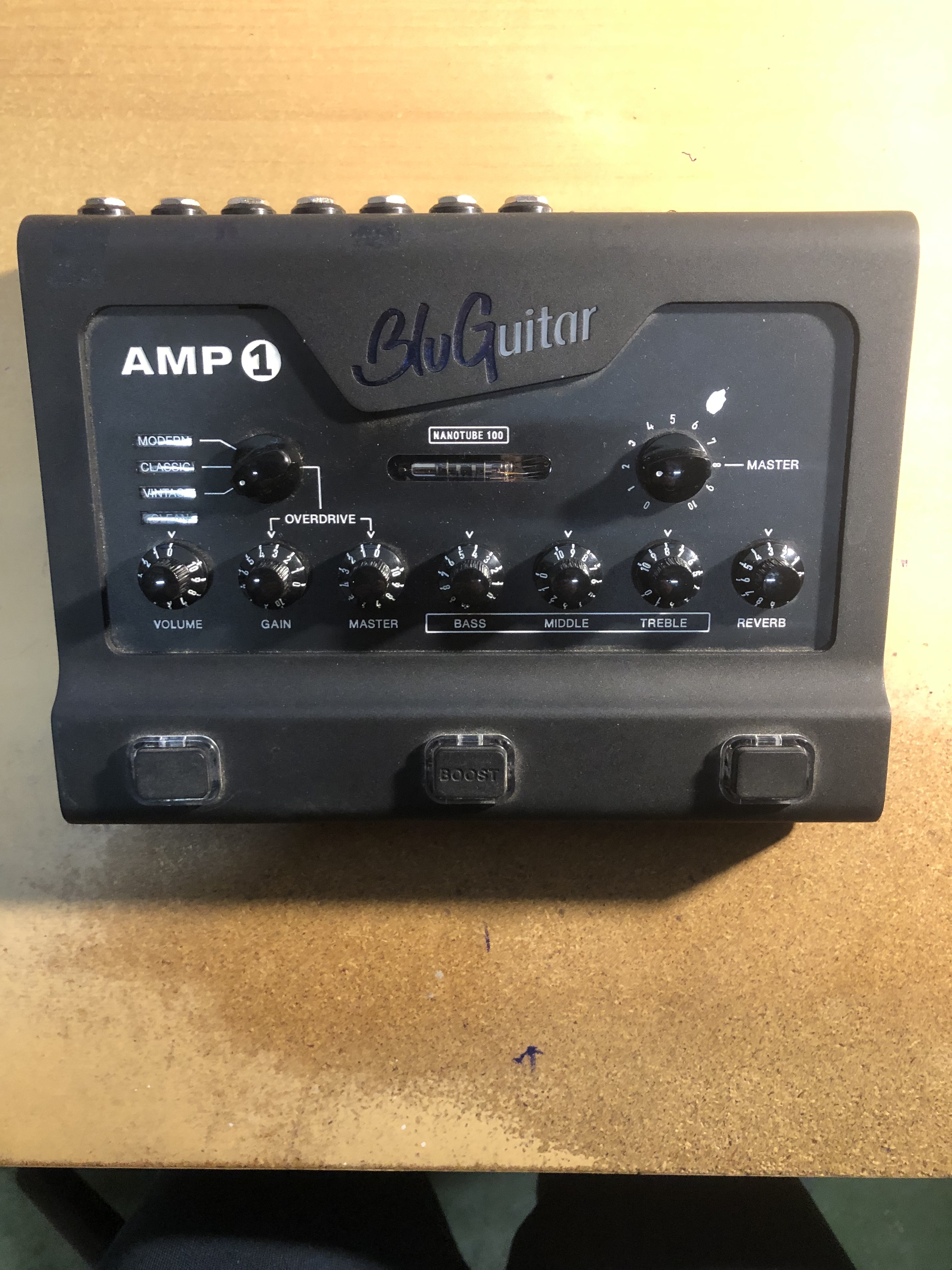 preampli a lampe bluguitar amp 1 mercury
