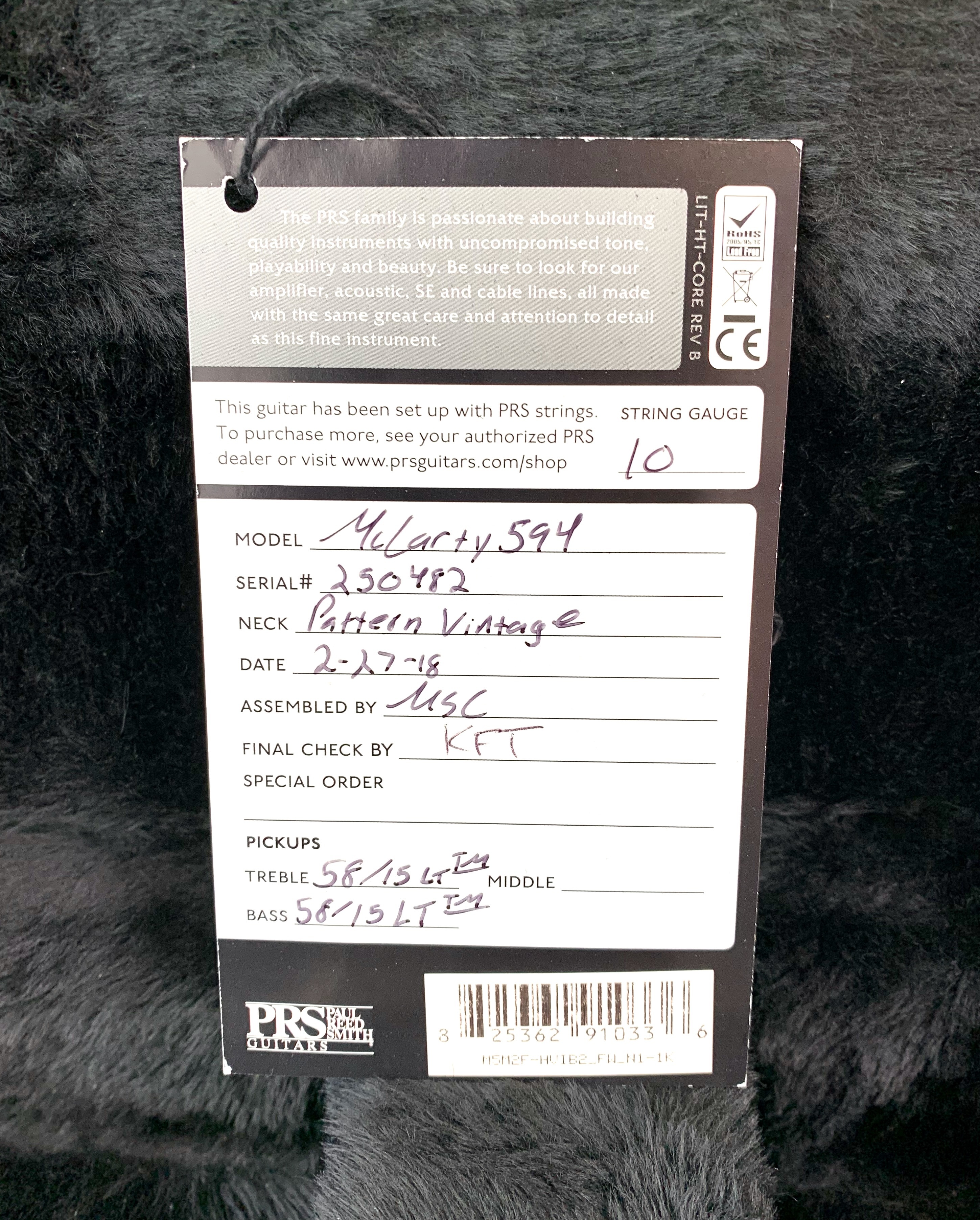 PRS McCarty 594 (82693)