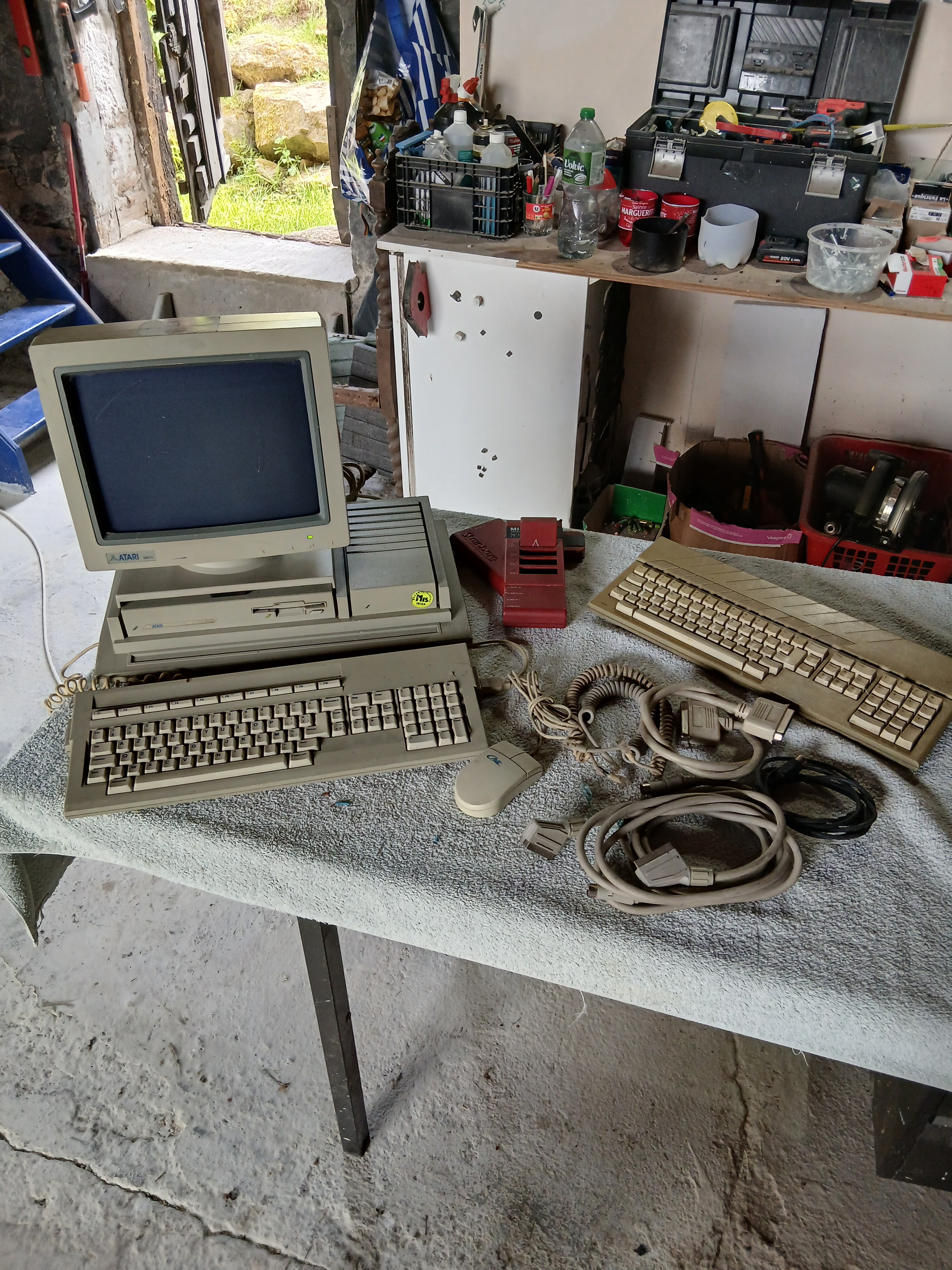 Vends Atari Mega:ste + Midex Plus