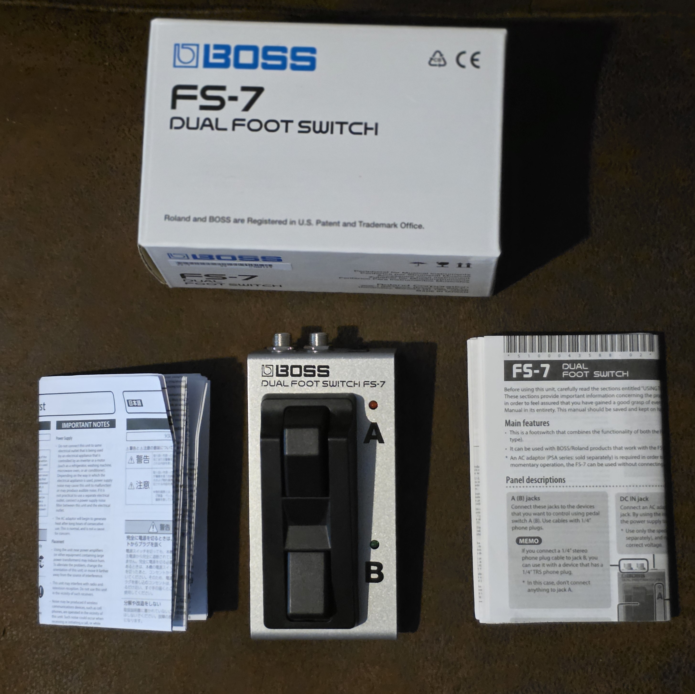 Boss FS-7 Dual Footswitch
