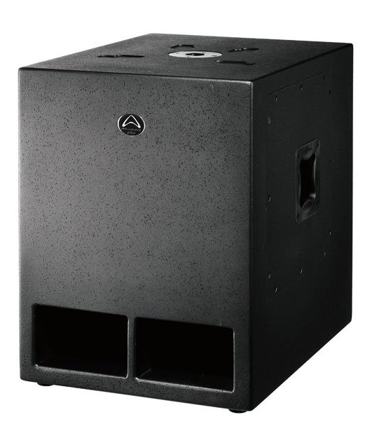 Deux caissons (ou seul - à l'unité) de basse professionnel "actifs" Wharfedale TITAN SUB A 15 - 400 Watts RMS TBE