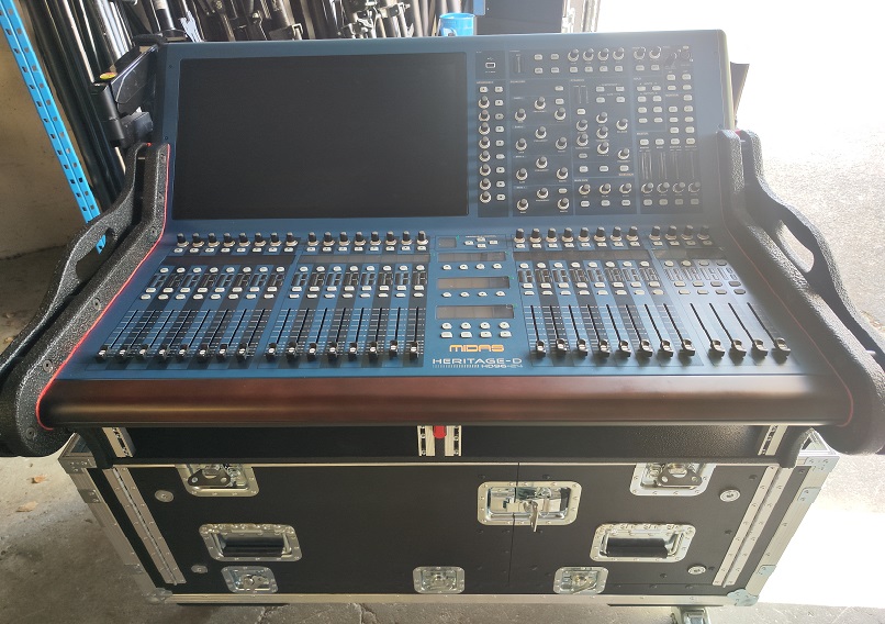 Midas HD96  + Flip case + carte dante KT64