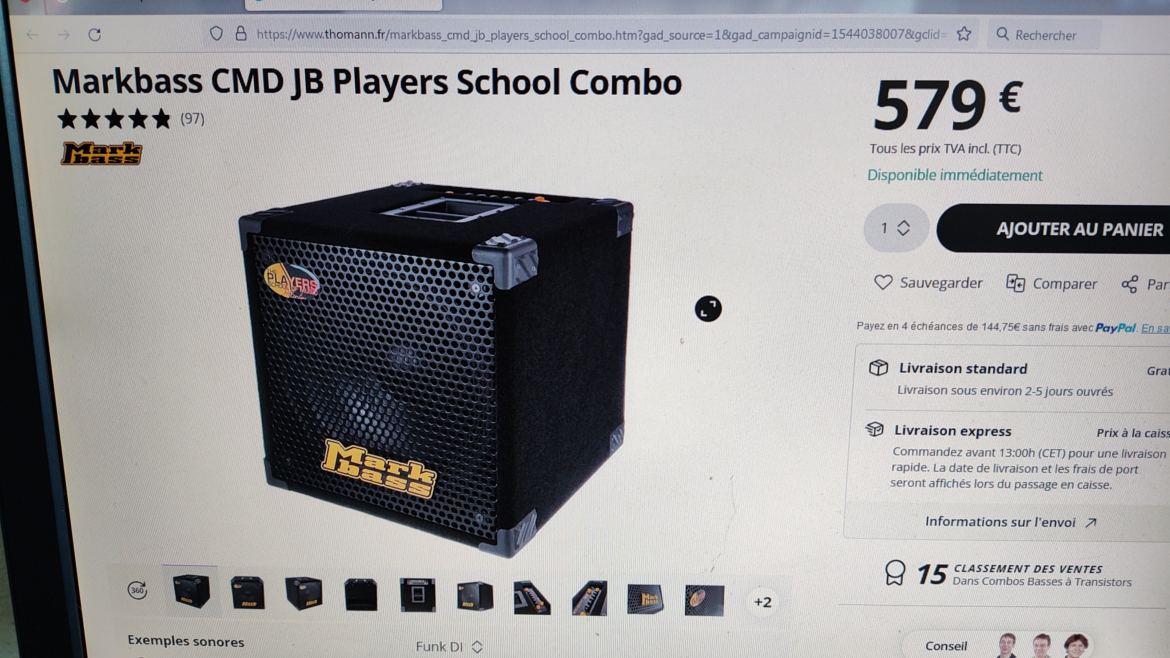 Markbass Little Mark 250 Black Line 