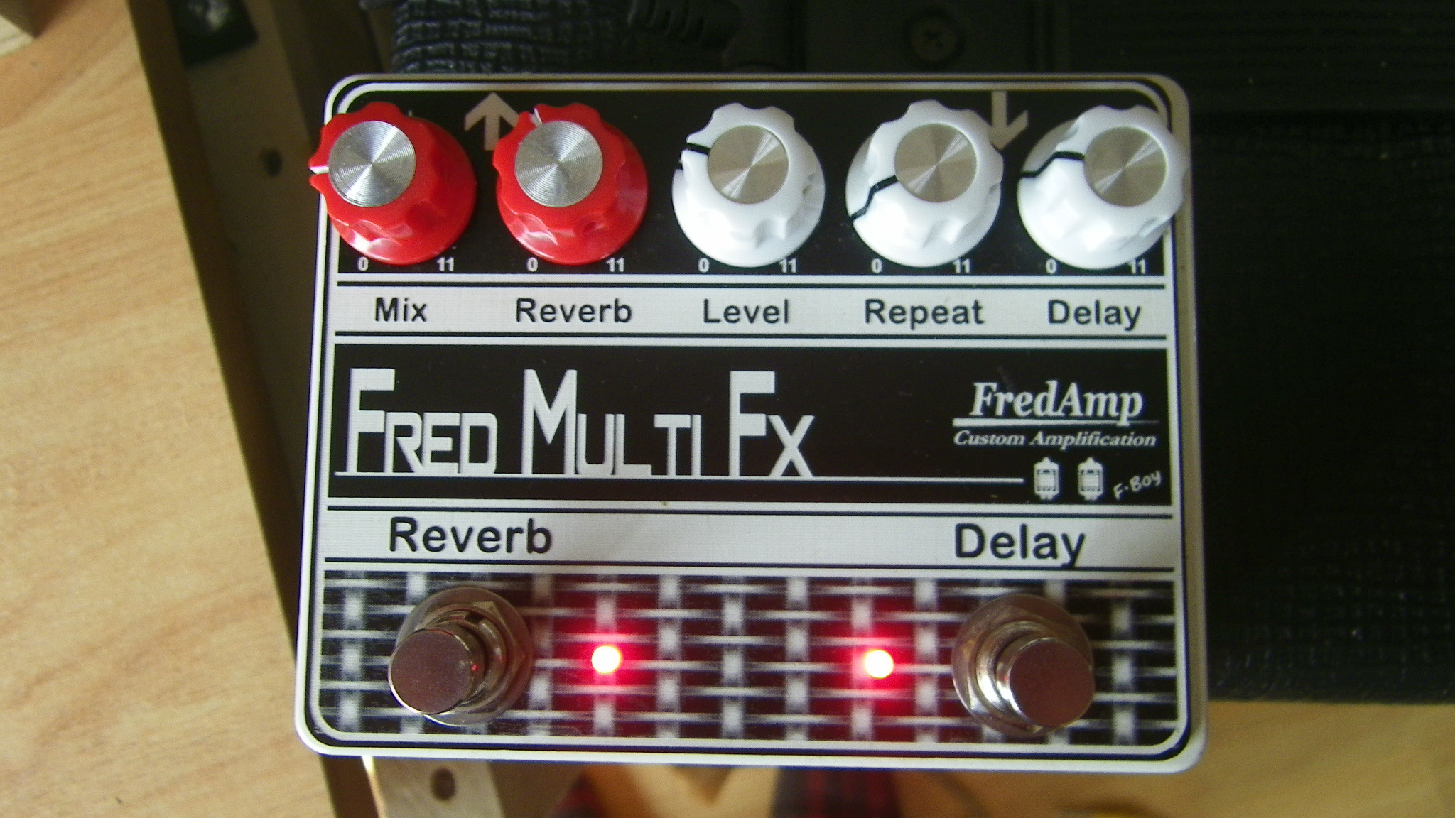 Pedale boutique Fred Multi FX (FREDAMP) Pedale boutique Fred Multi FX (FREDAMP) Pedale boutique Fred Multi FX (FREDAMP) P