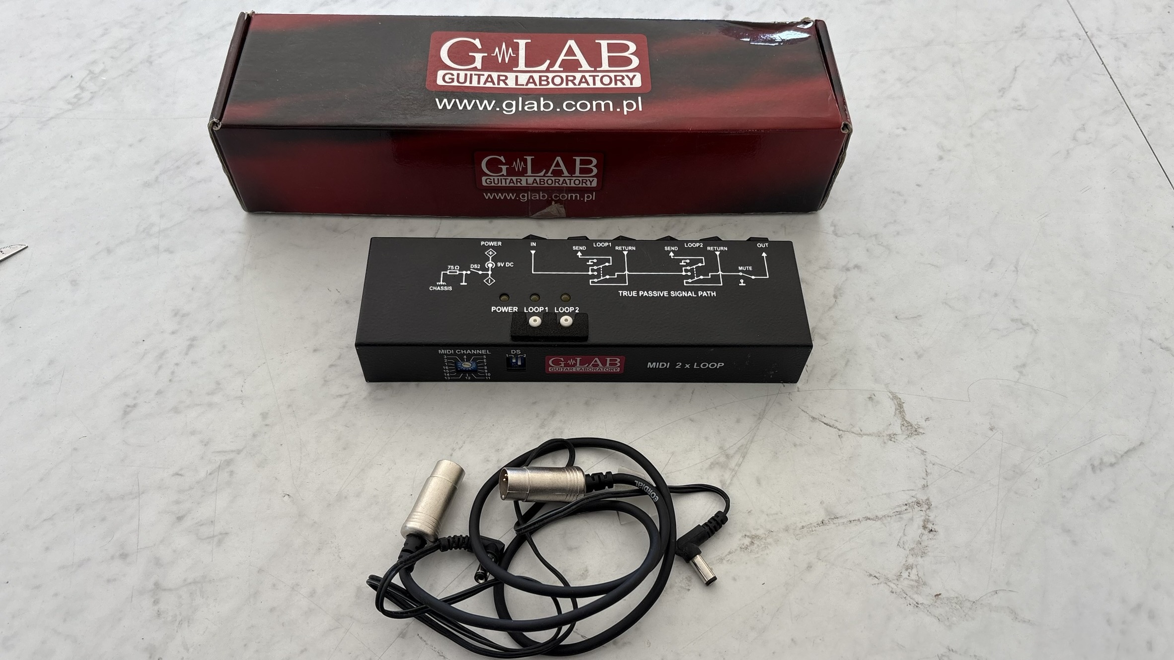 g-lab midi 2x loop