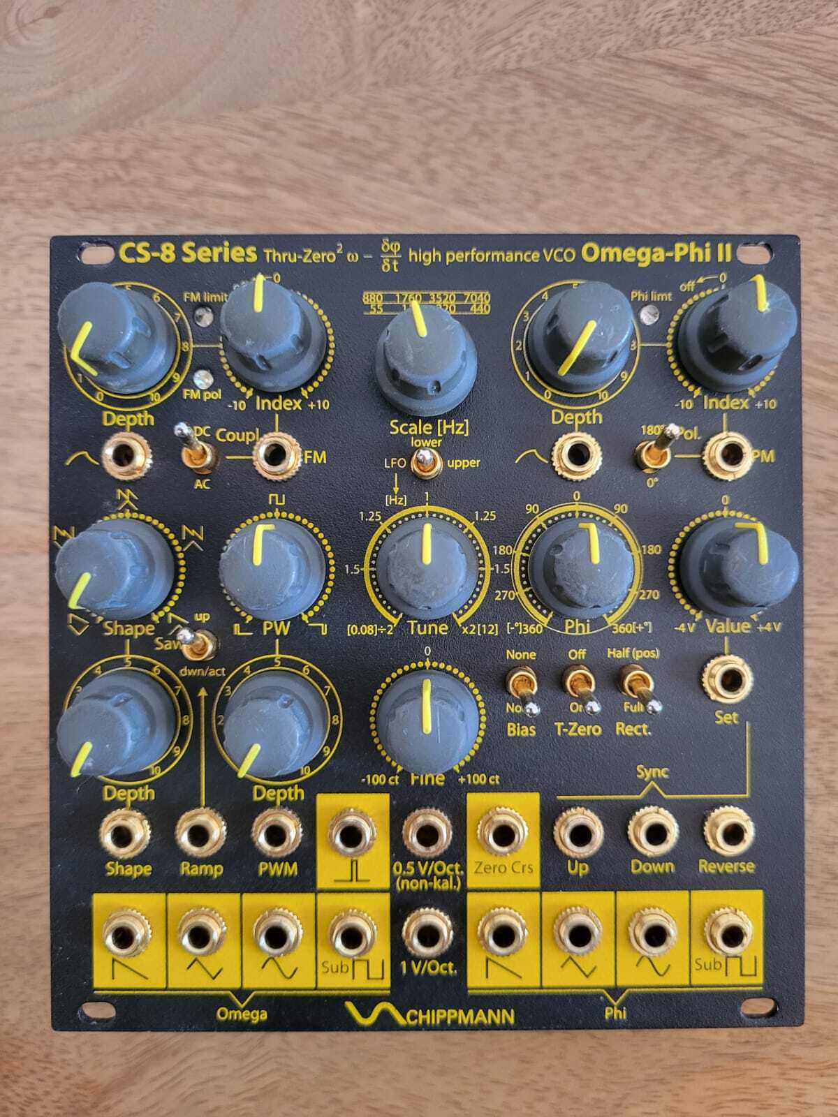 Vends Schippmann CS-8 -  Omega-Phi MkII en excellent état