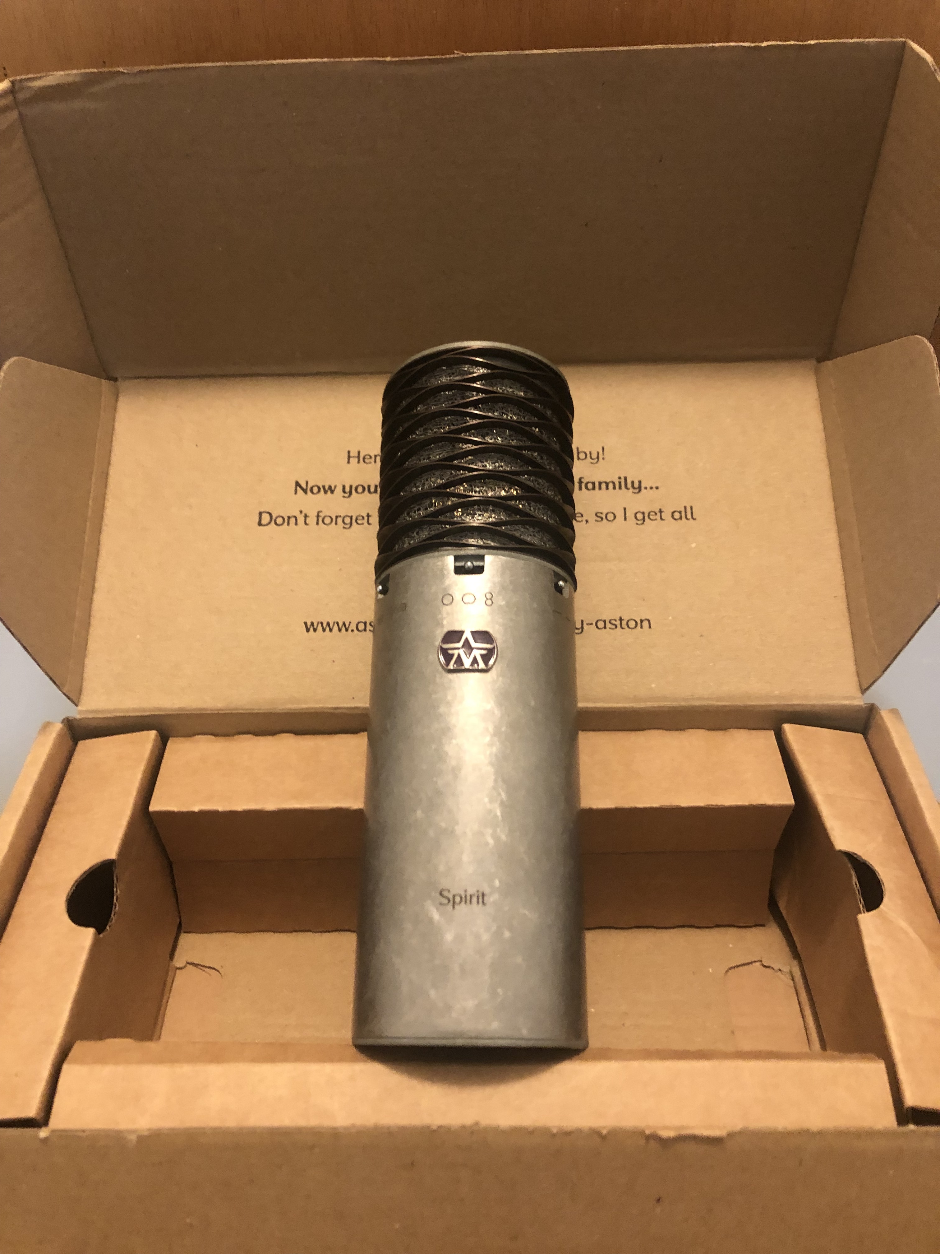 Vends Aston microphone Spirit 