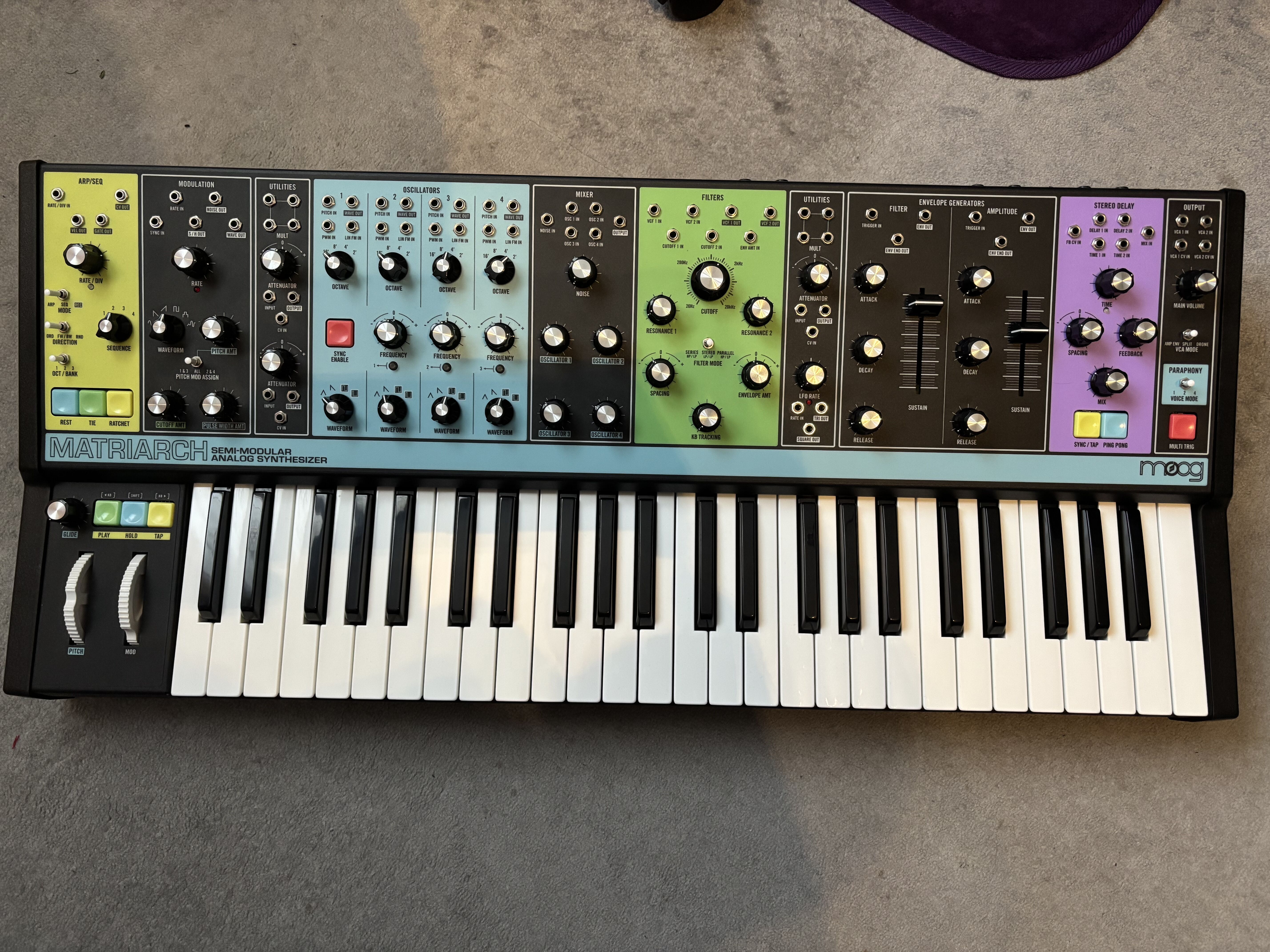 Echange Moog Matriarch contre Nord Wave 2