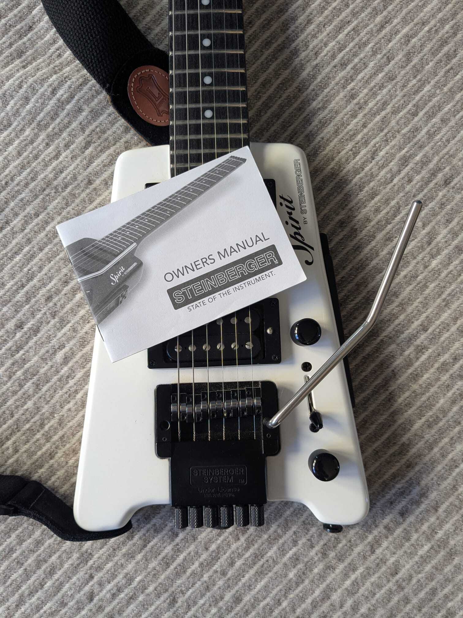 Steinberger spirit GT pro deluxe, micros améliorés