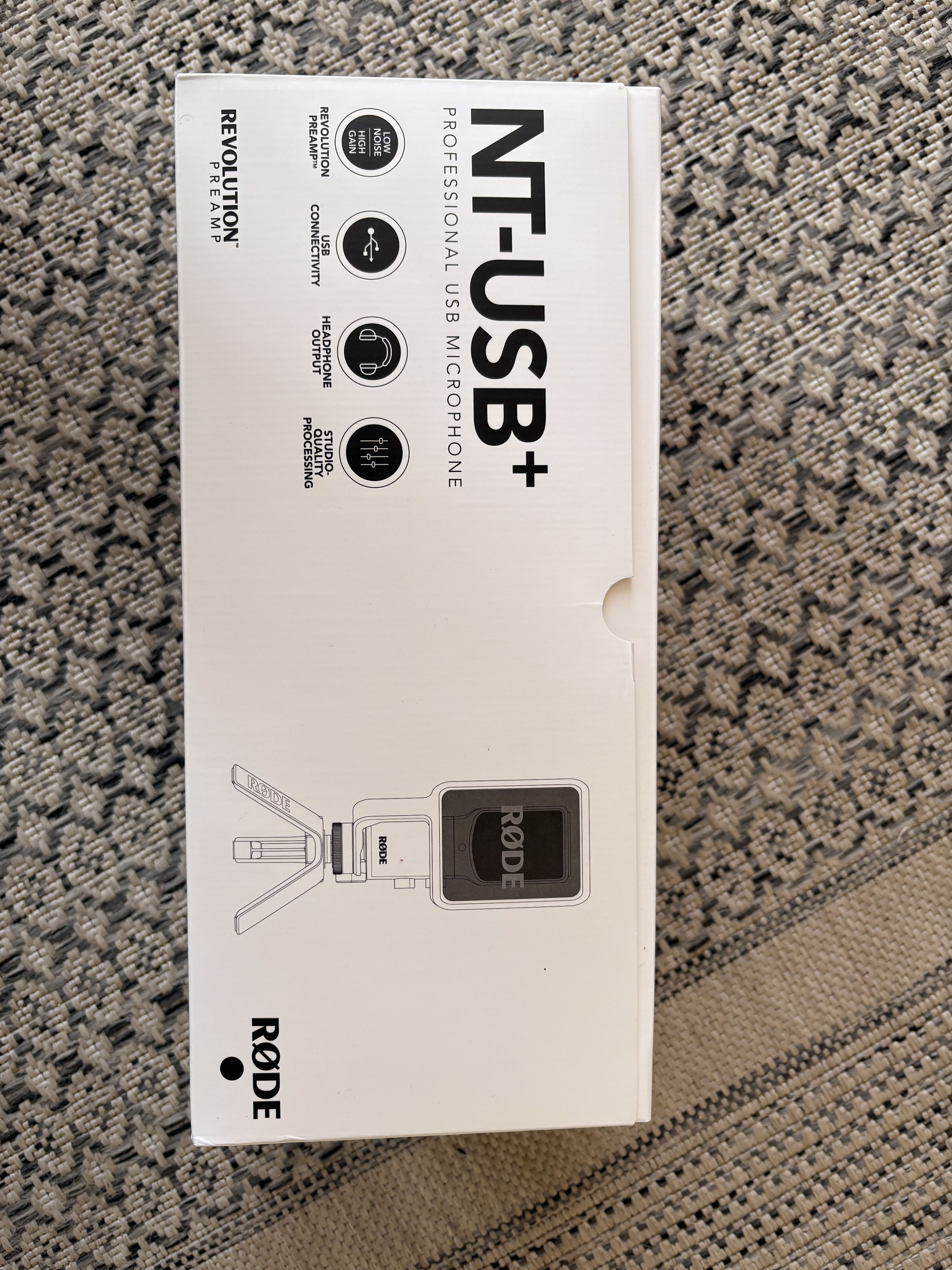 vends microphone usb Rode NT USB+