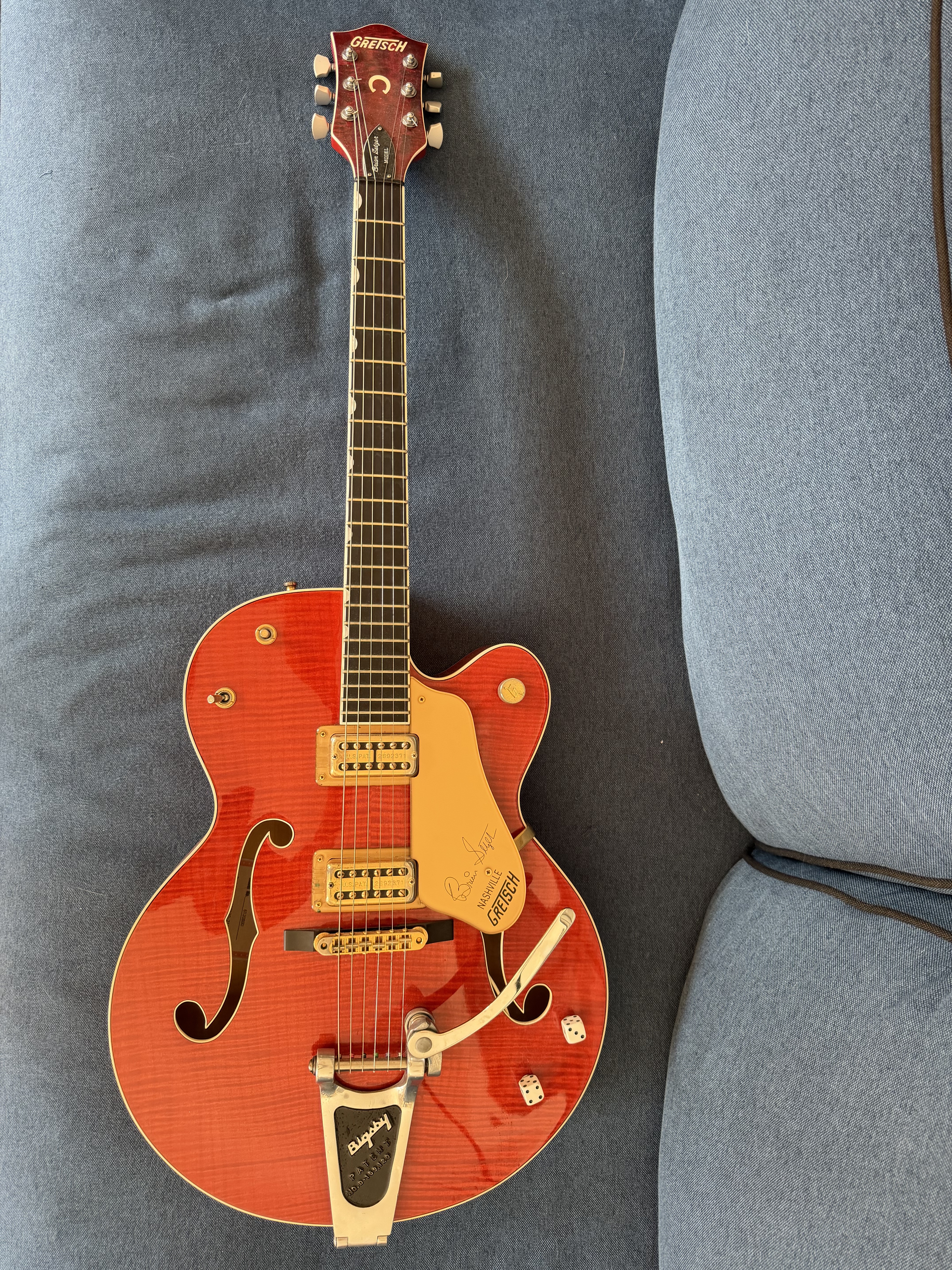 Vends Gretsch Brian Setzer 2003