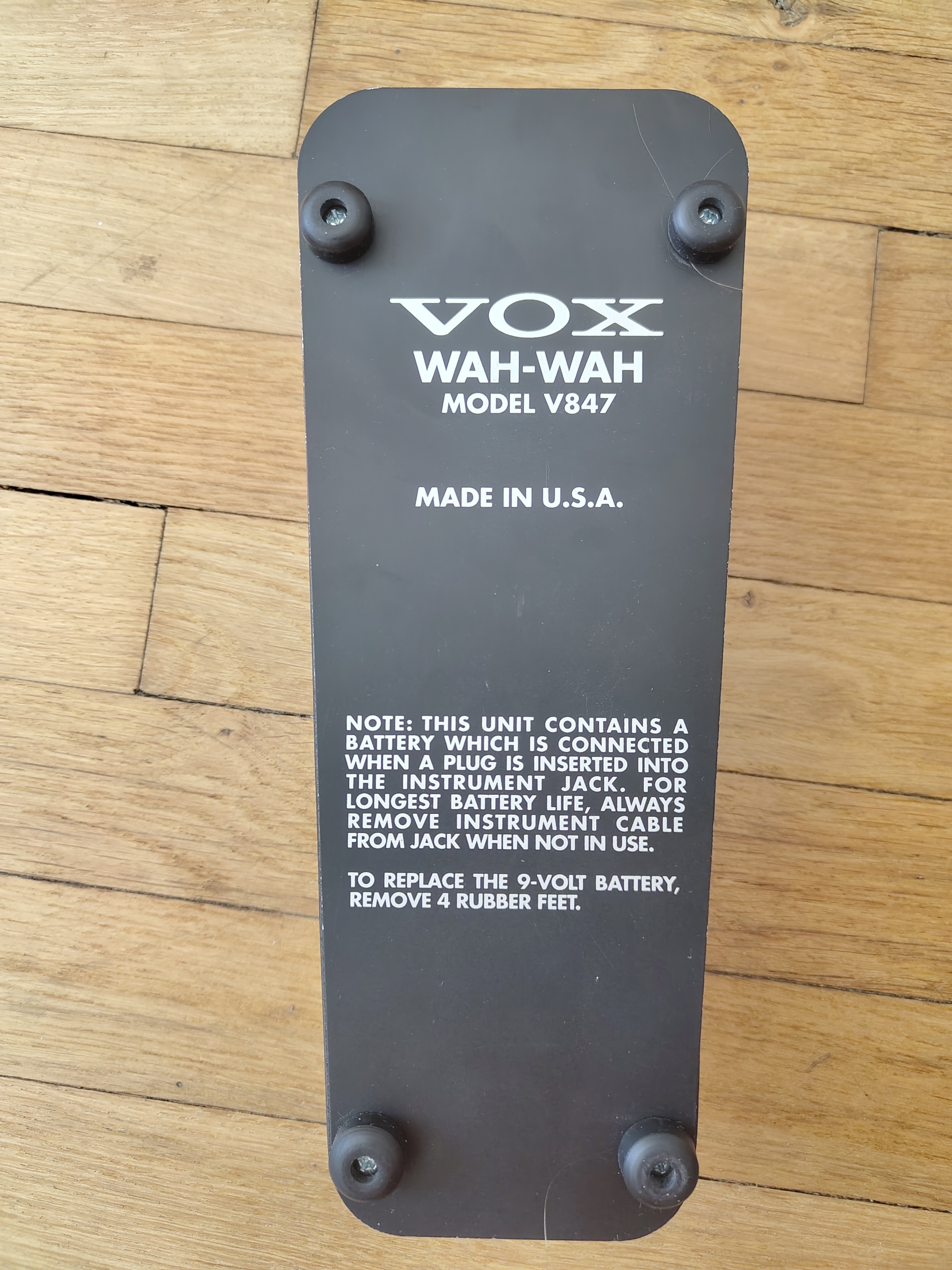 Vox V847 Wah-Wah Pedal (1994-2006) (94607)