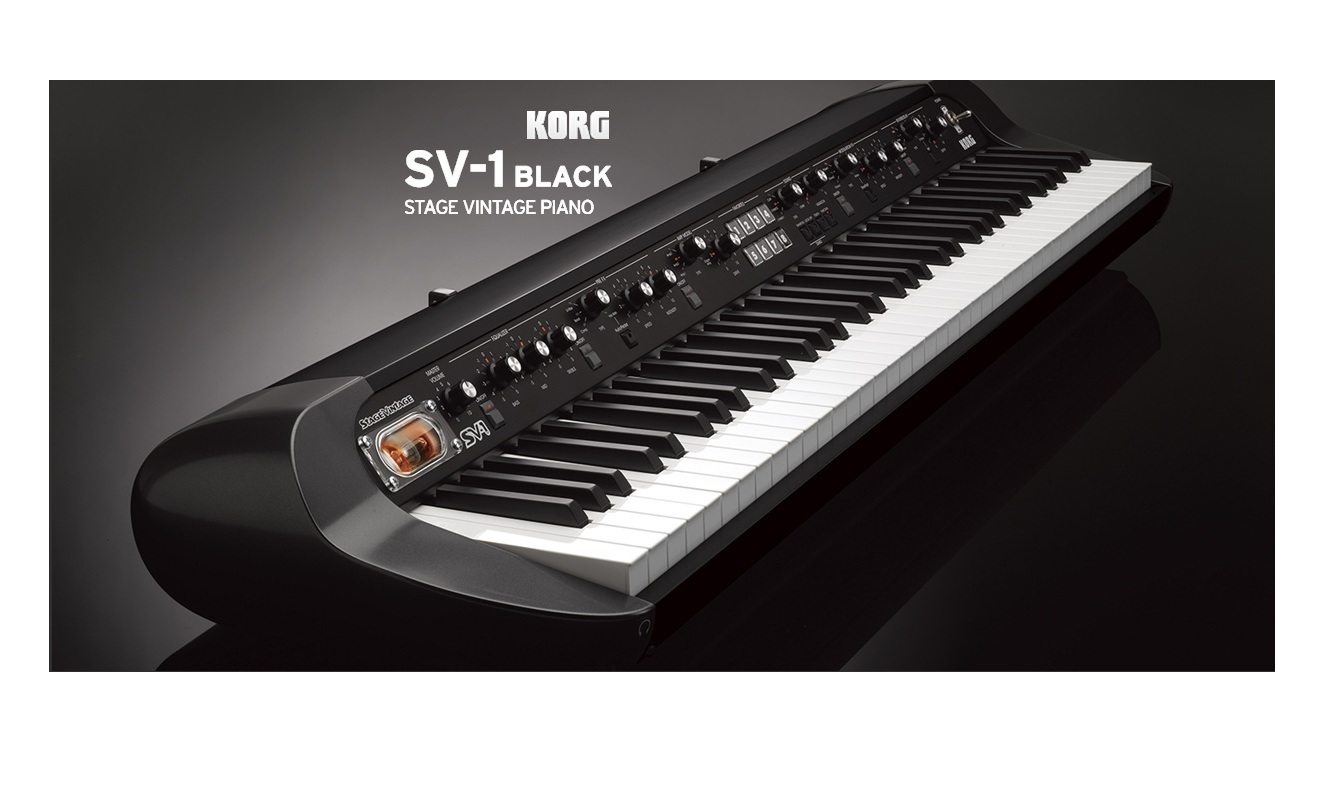 KORG SV-1 + stand, housse, pédale et siège