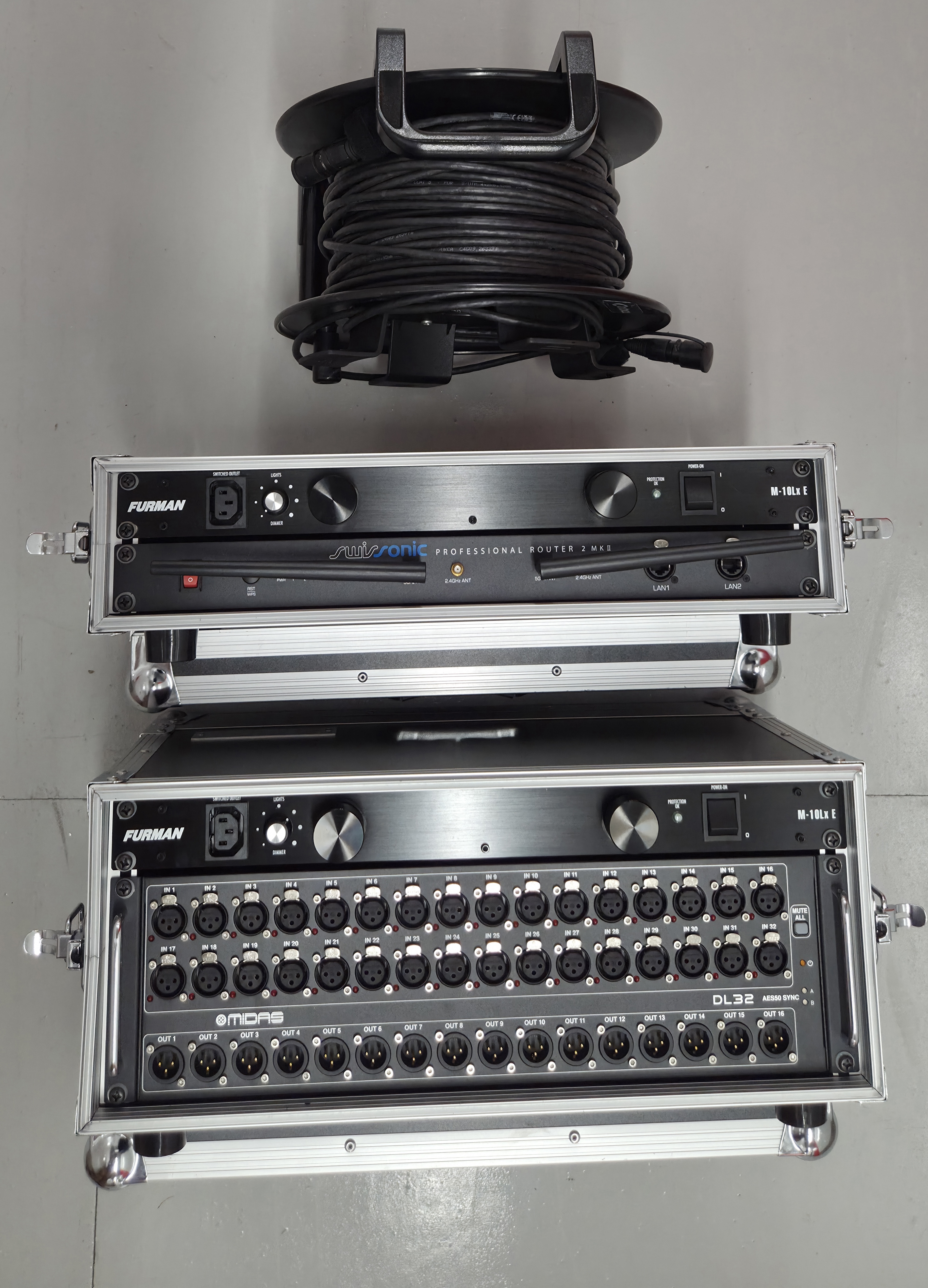 LOT DL32 + Routeur 5g + Stabilisateur + Cable Cat5