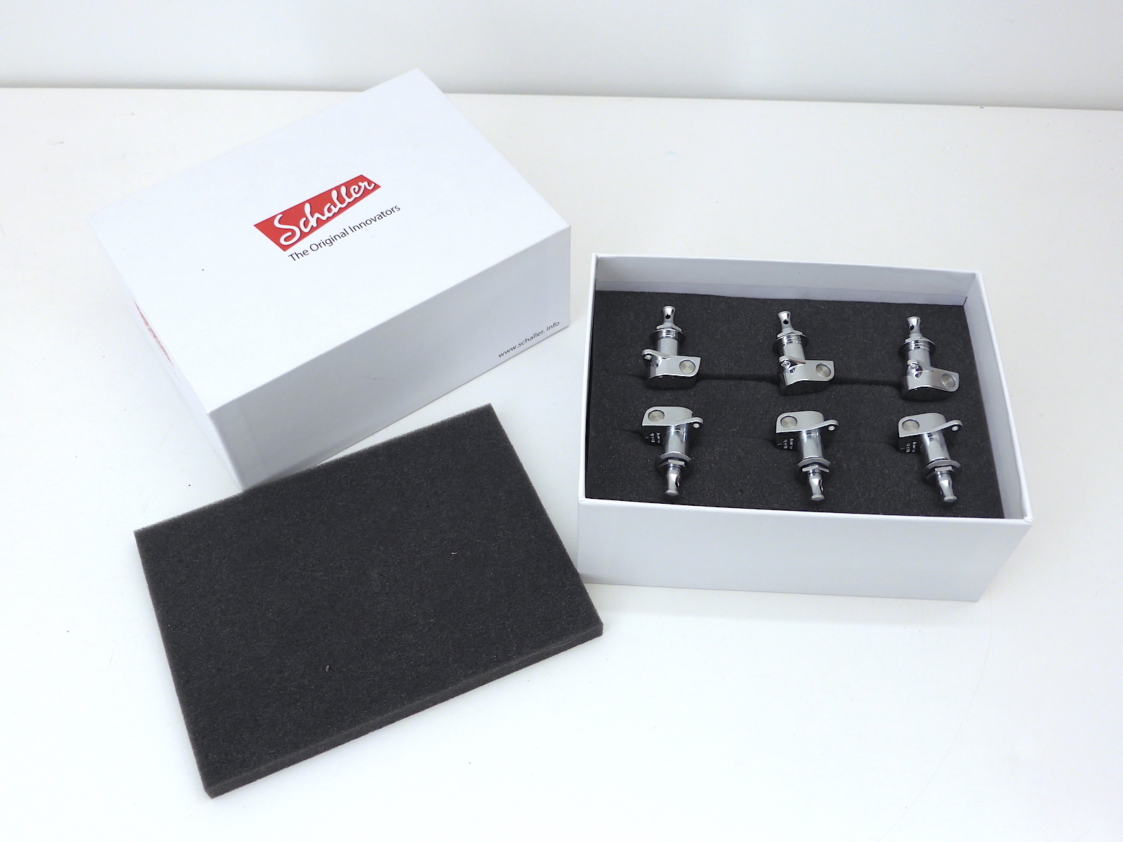 Mécaniques guitare SCHALLER M6 135 neuves