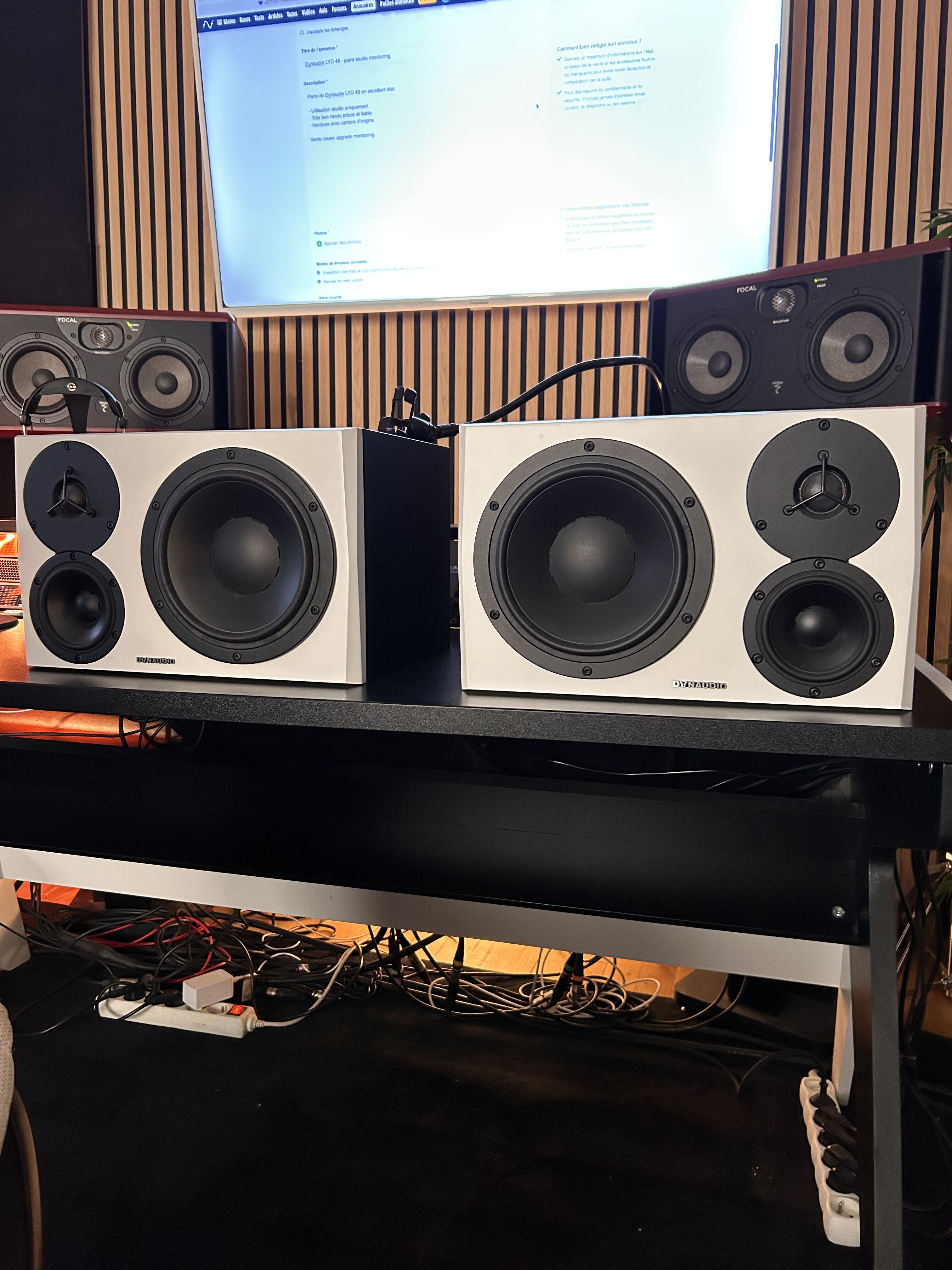 Dynaudio LYD 48 - paire studio monitoring