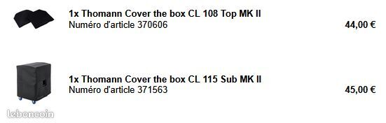 the box CL 115 Sub MK II (87640)