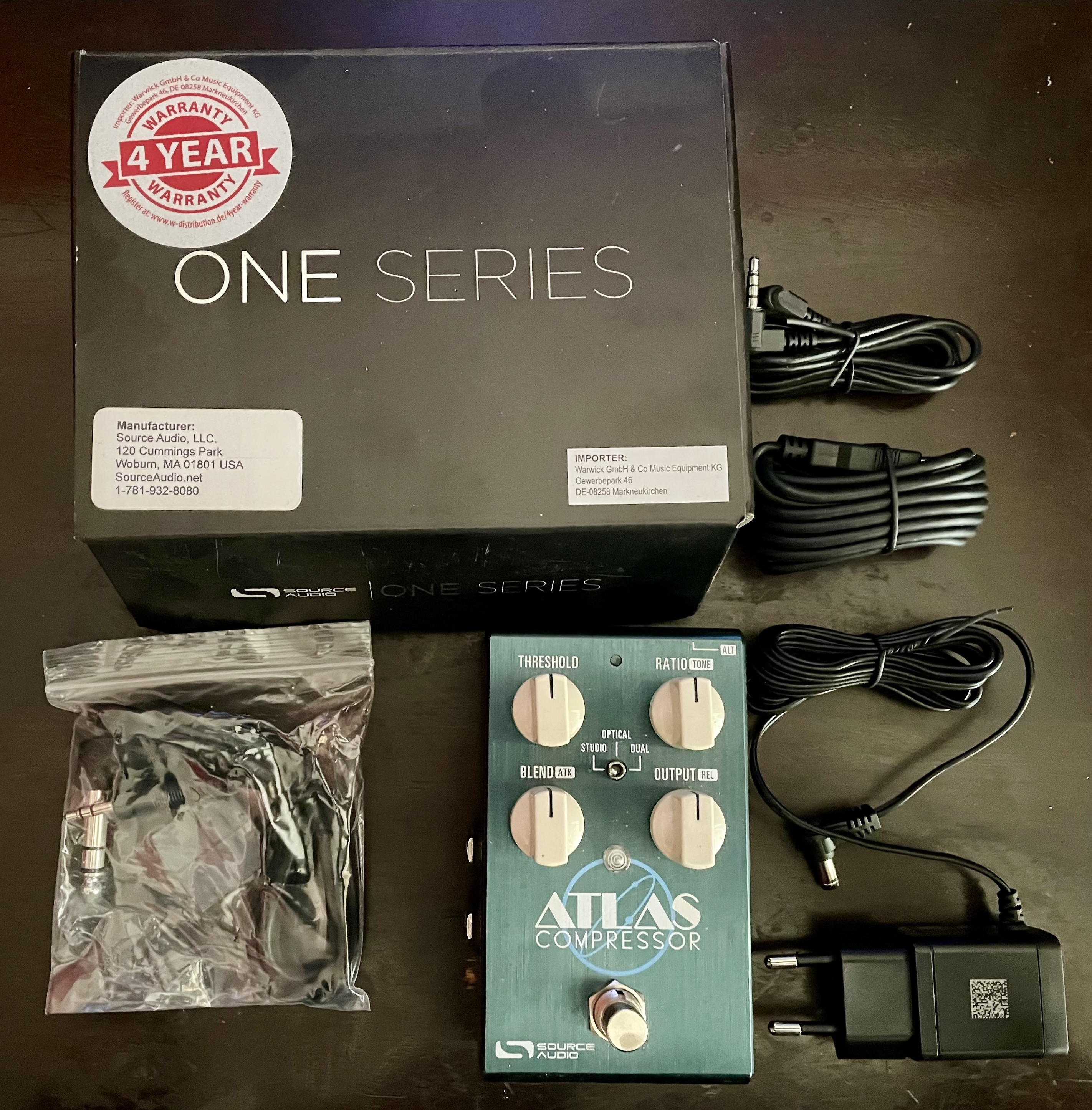 Vends mon compresseur Source Audio SA 252