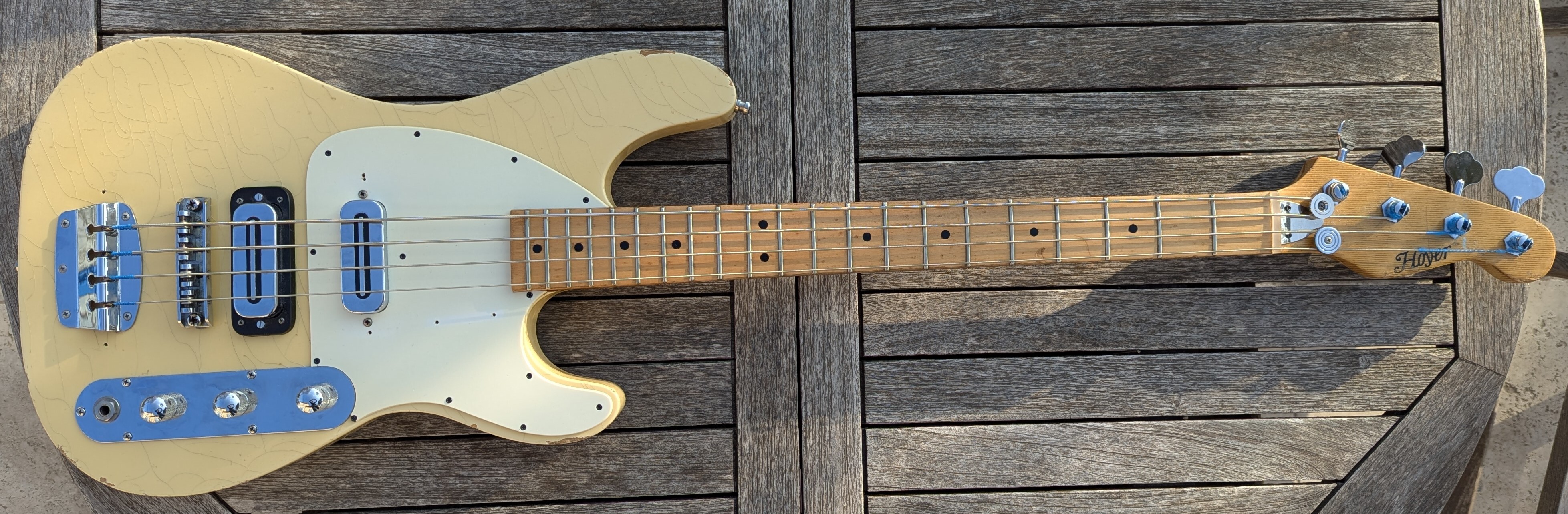 Arnold Hoyer 5044 Bass – Basse short scale années 70