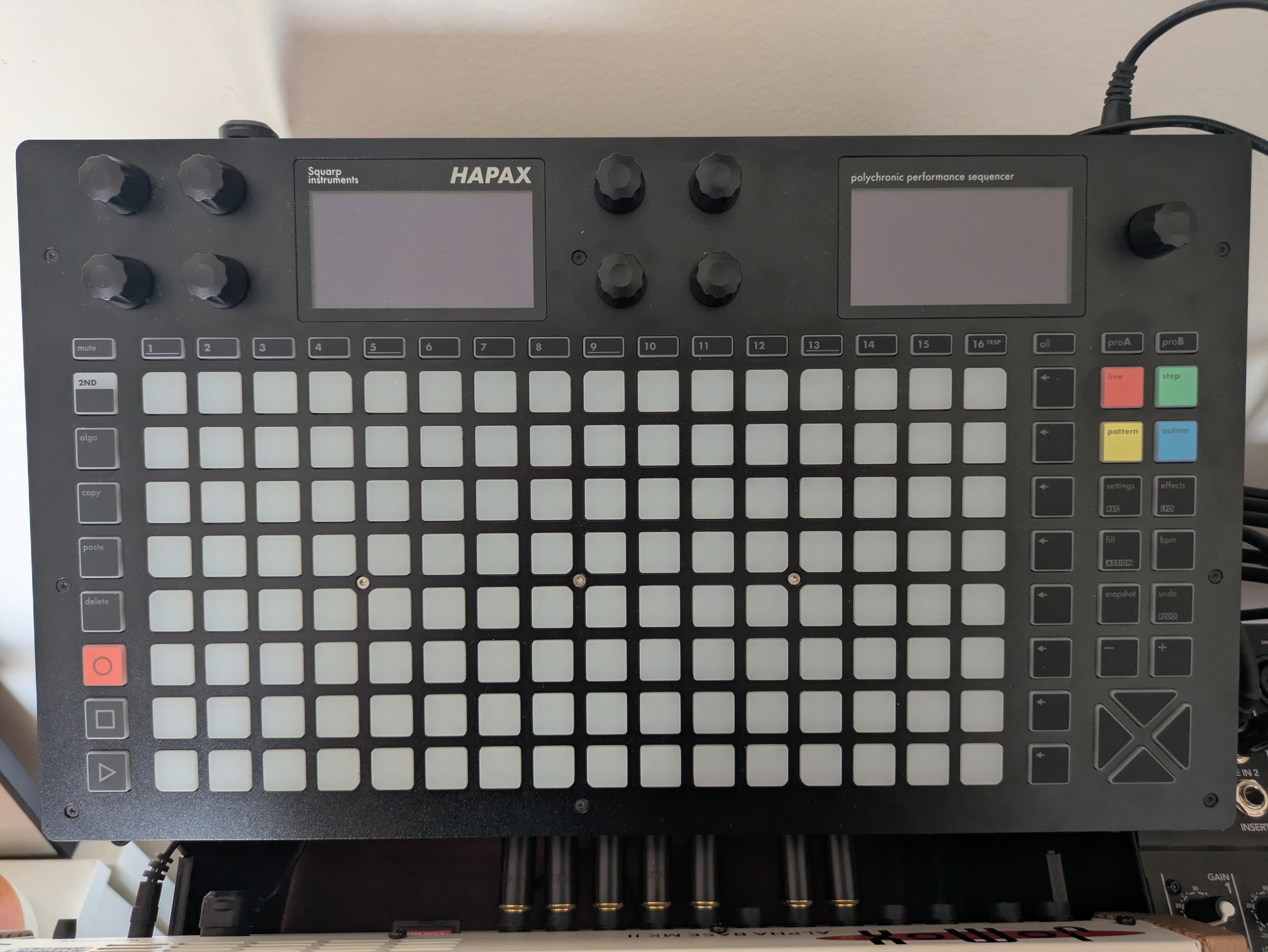 squarp hapax avec decksaver 