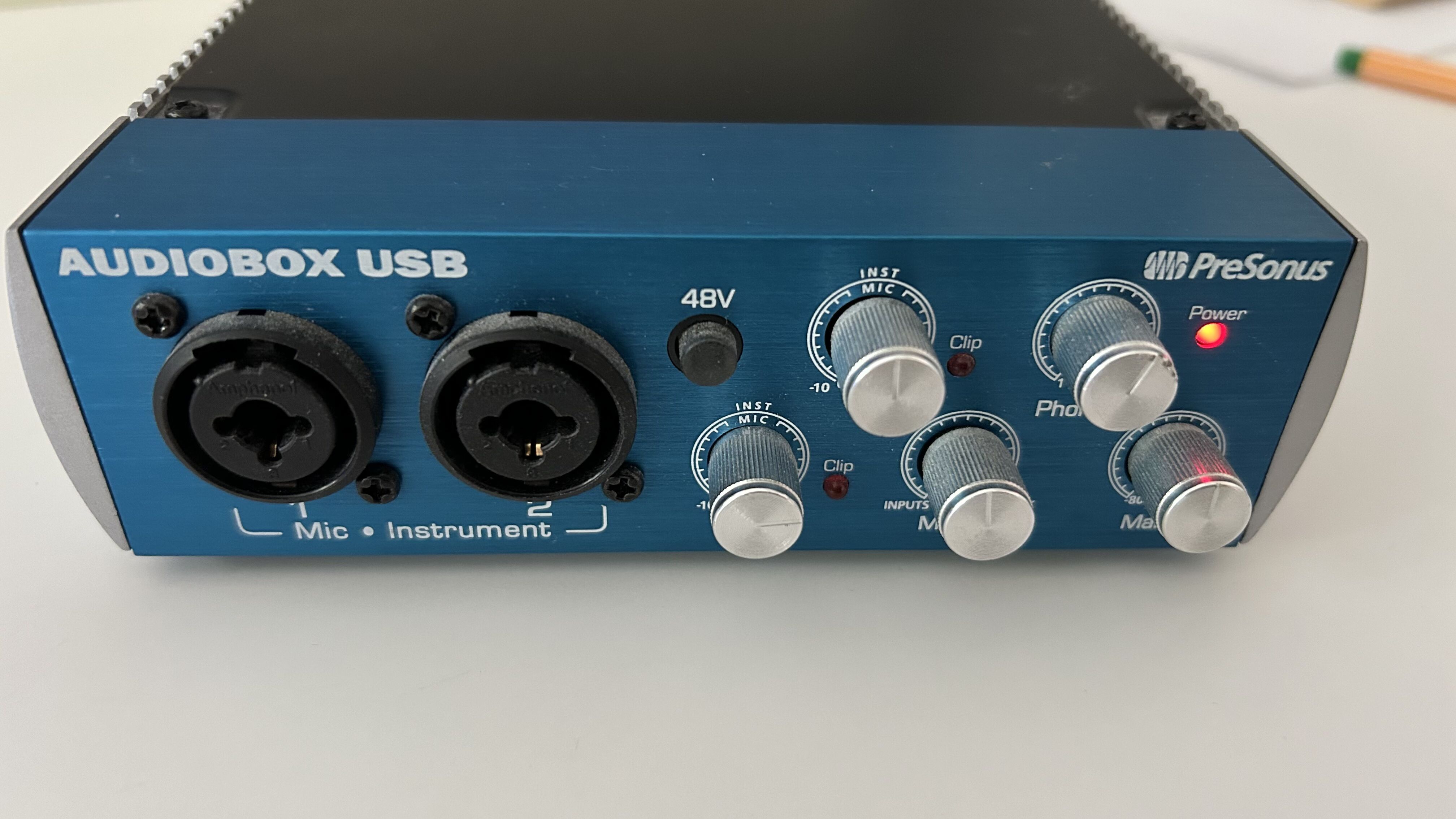 Vends interface audio Presonus Audiobox USB