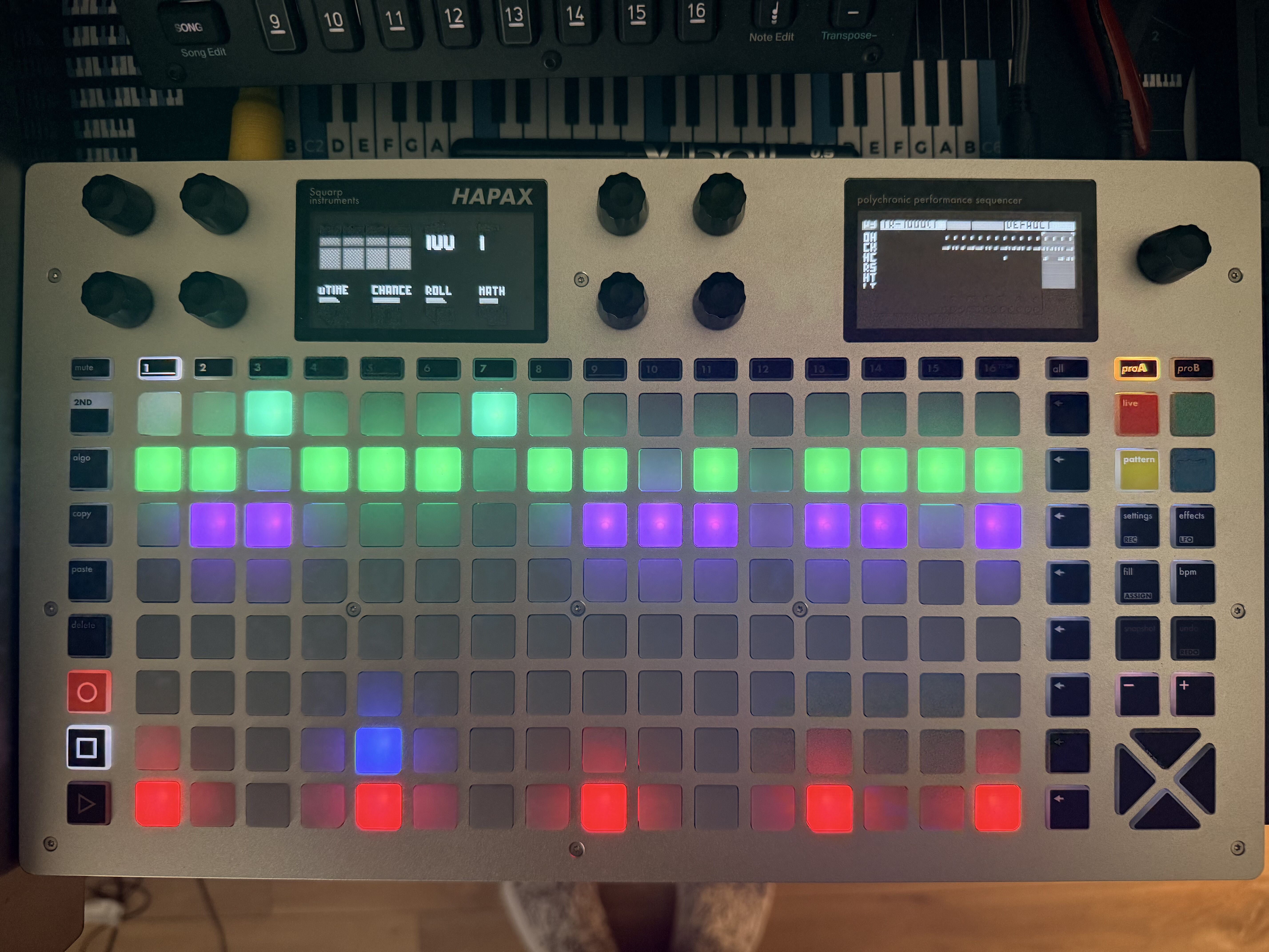 Vends Squarp Instrument Hapax Silver Edition