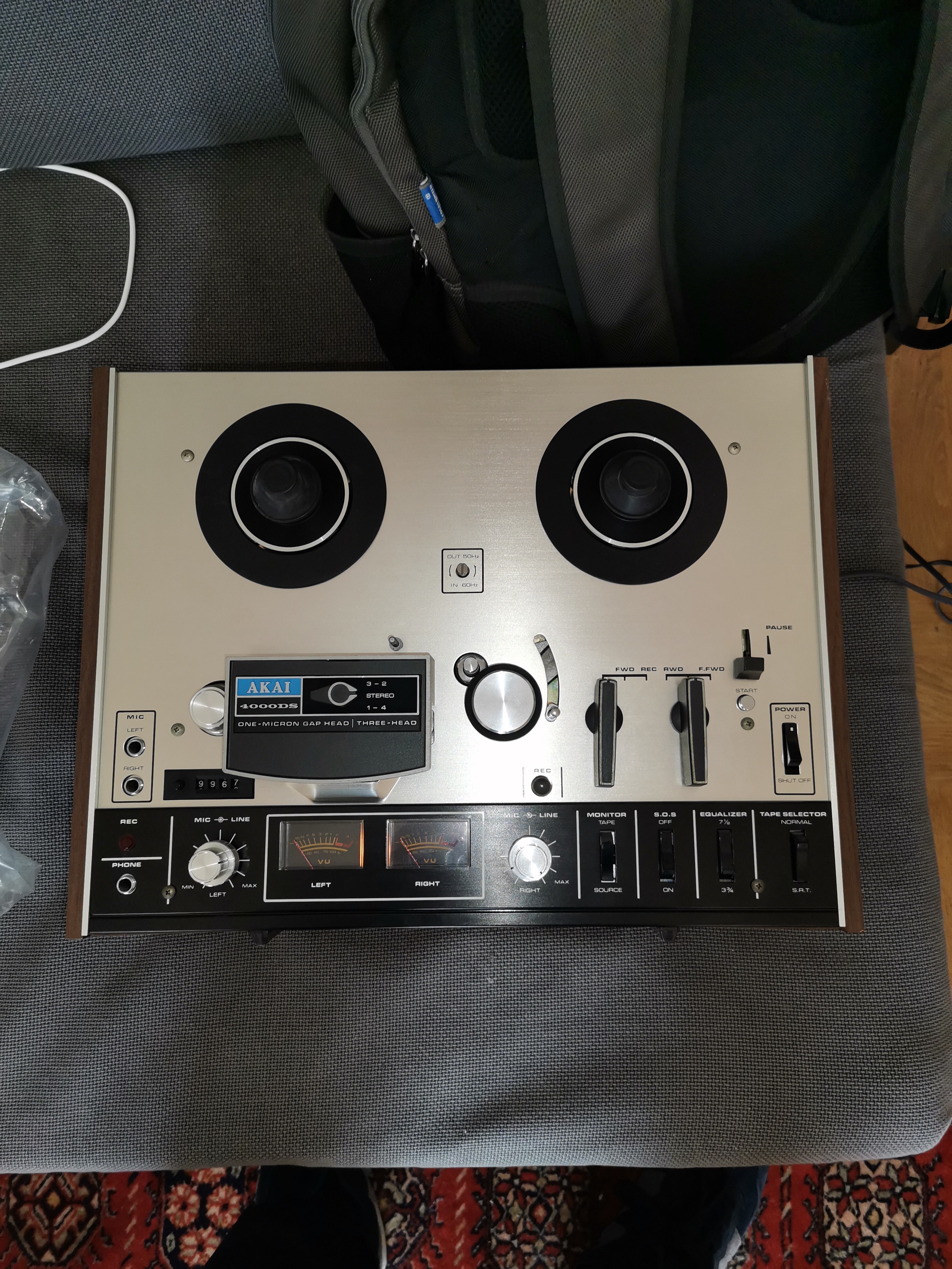 Vends enregistreur à bande en très bon état. Je n'ai pas de bande, ça se trouve facilement sur le net.