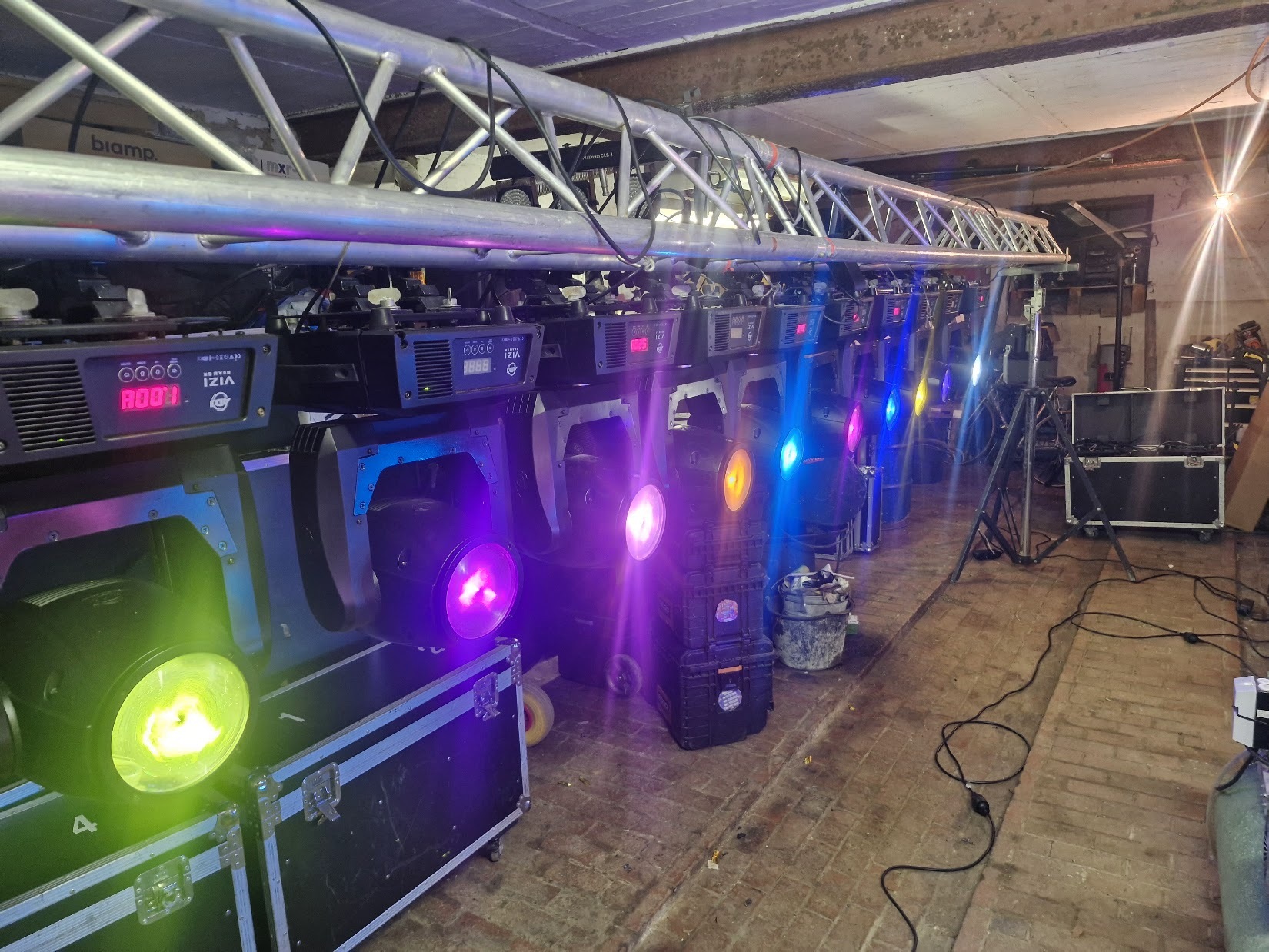 10 Vizi Beam 5r + 6 pour pièce ou a réparer 