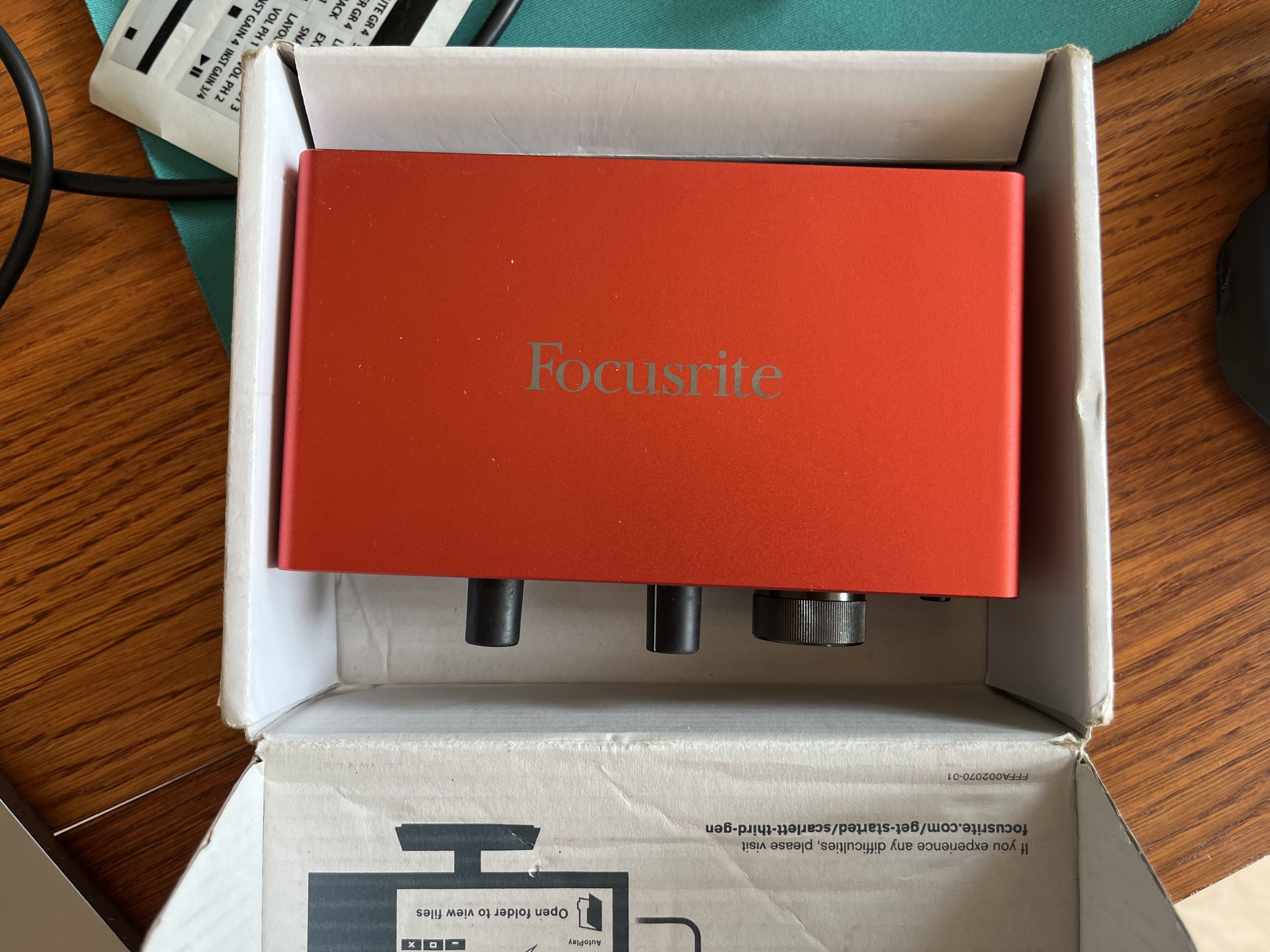 Focusrite Scarlett Solo G3 (67707)