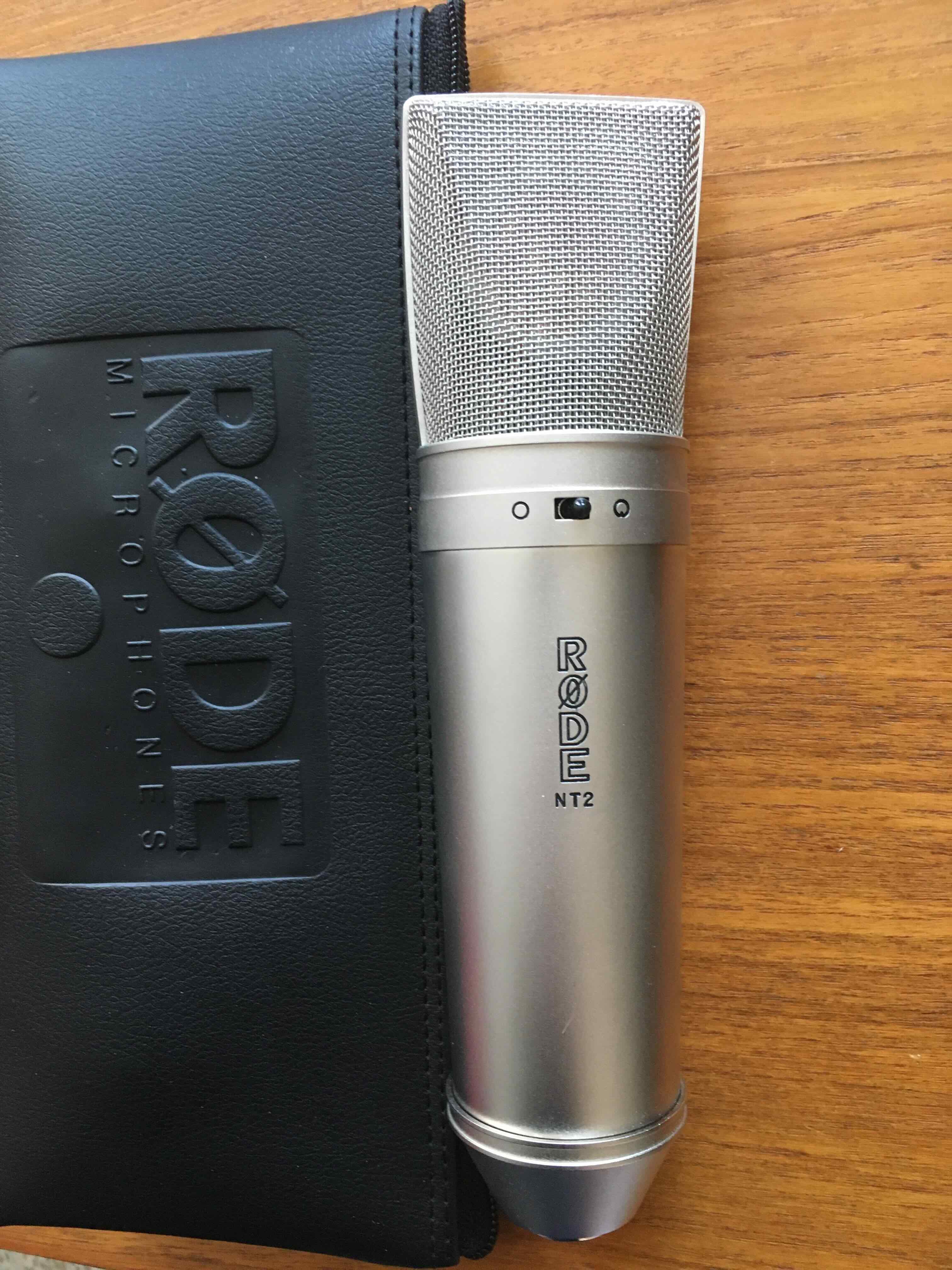 VENDS RODE NT2 micro statique large membrane - Très bon état