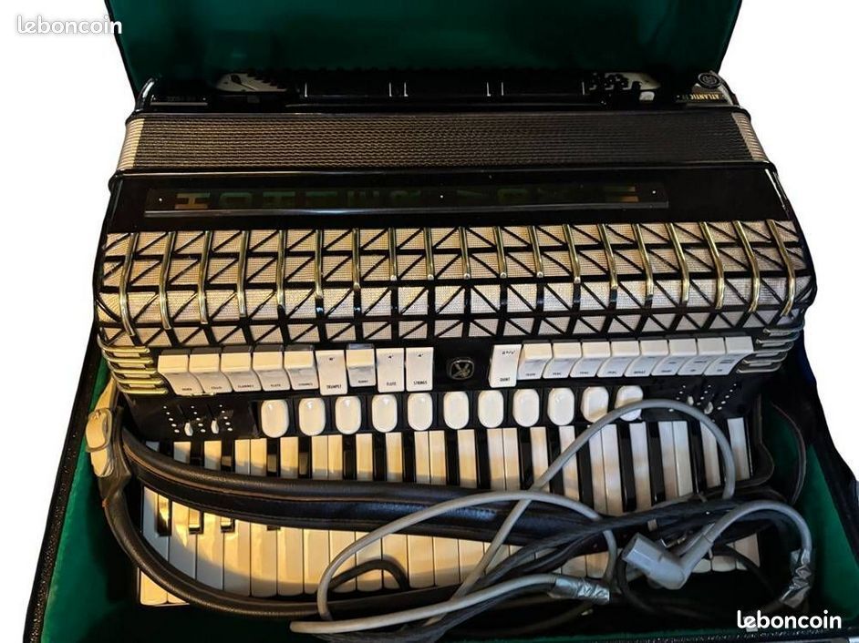 Rare Accordéon HOHNER VOX II (Atlantic IV DE LUXE) Electrique