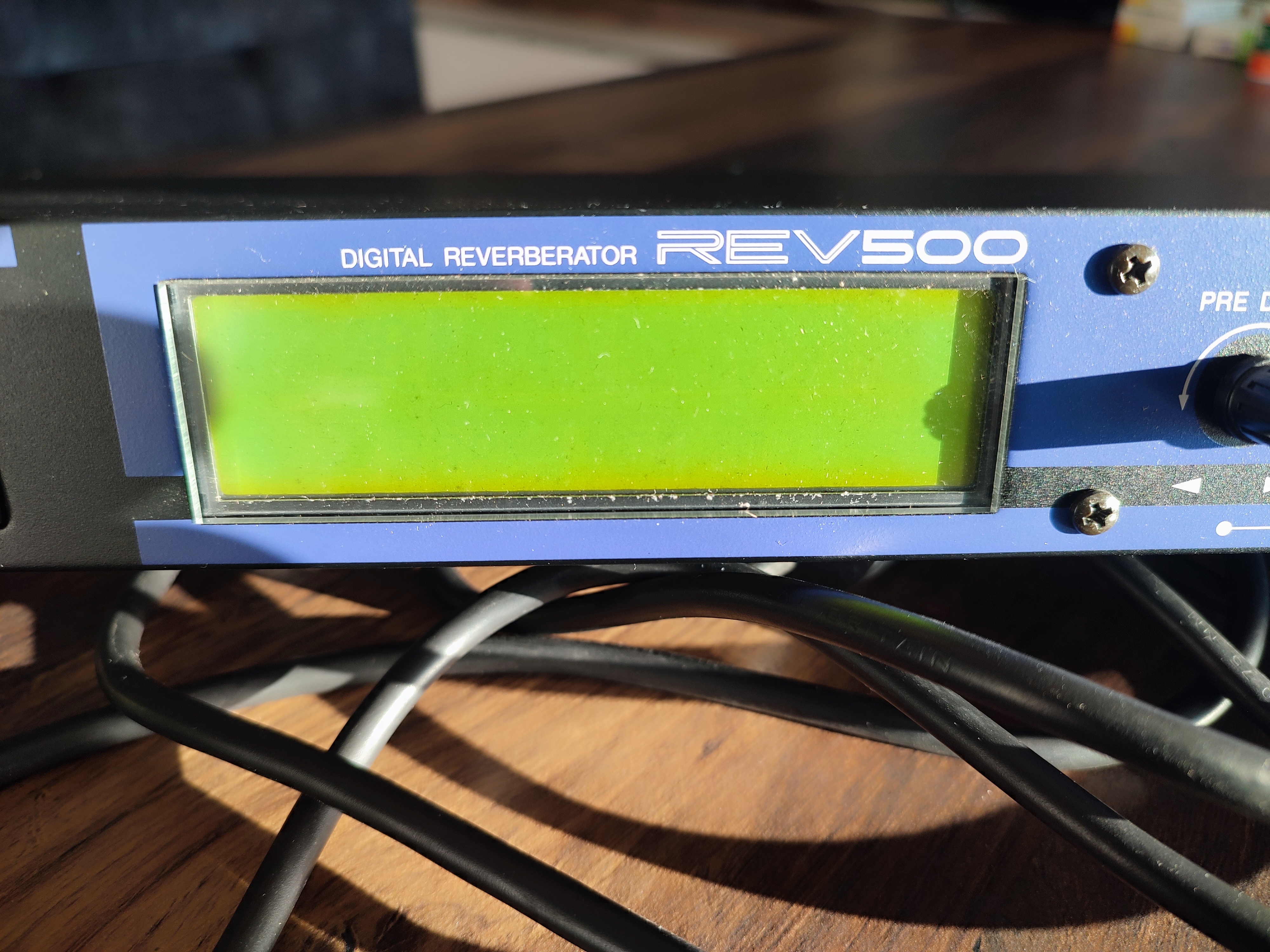 Yamaha digital reverberator rev 500