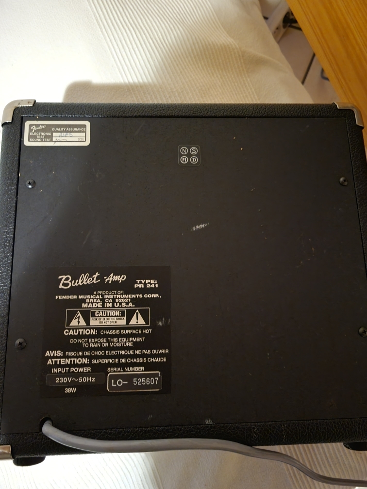 Fender Bullet Reverb