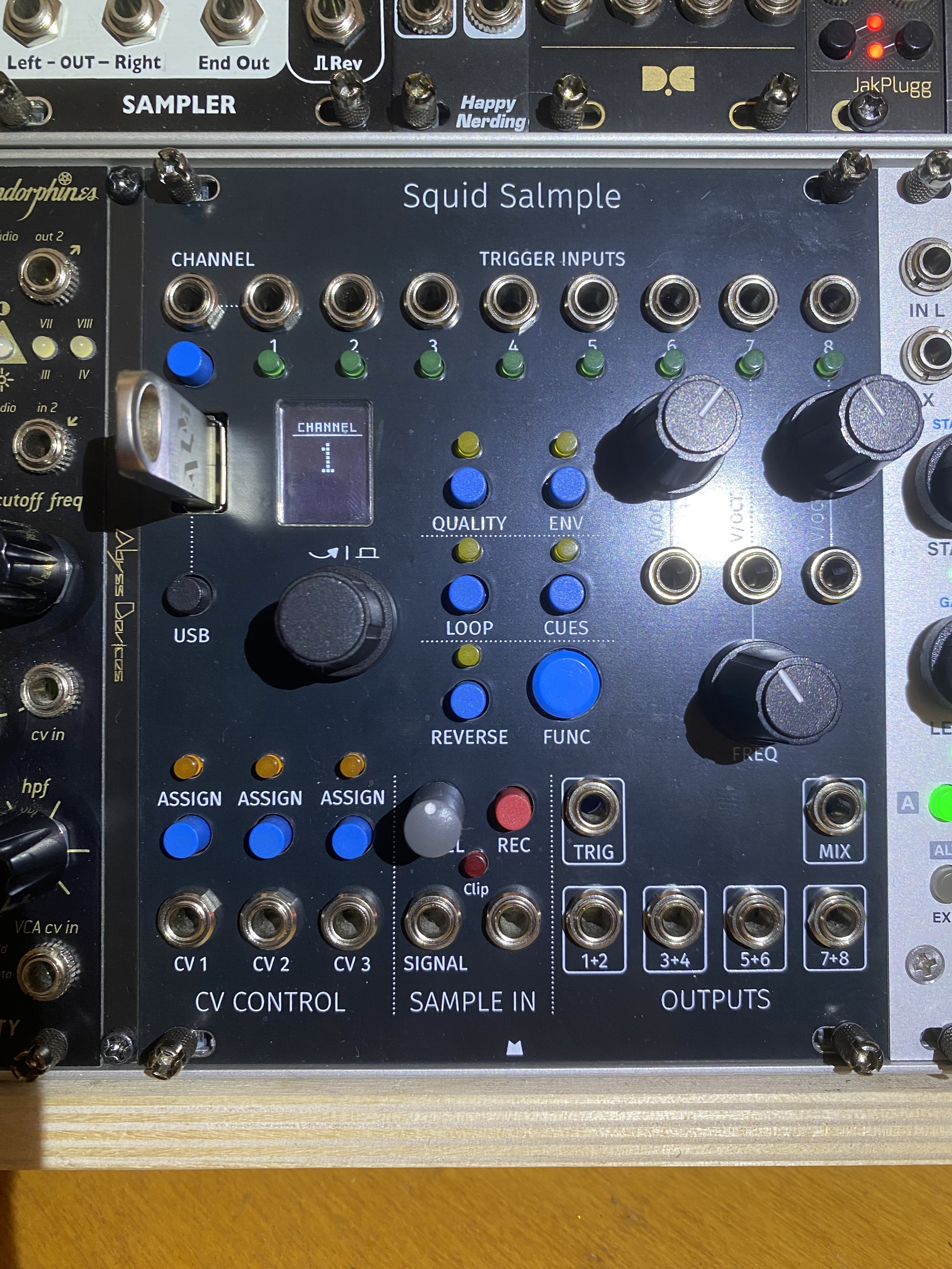 ALM Busy Circuit - Squid Salmple (black) + getafixx usb