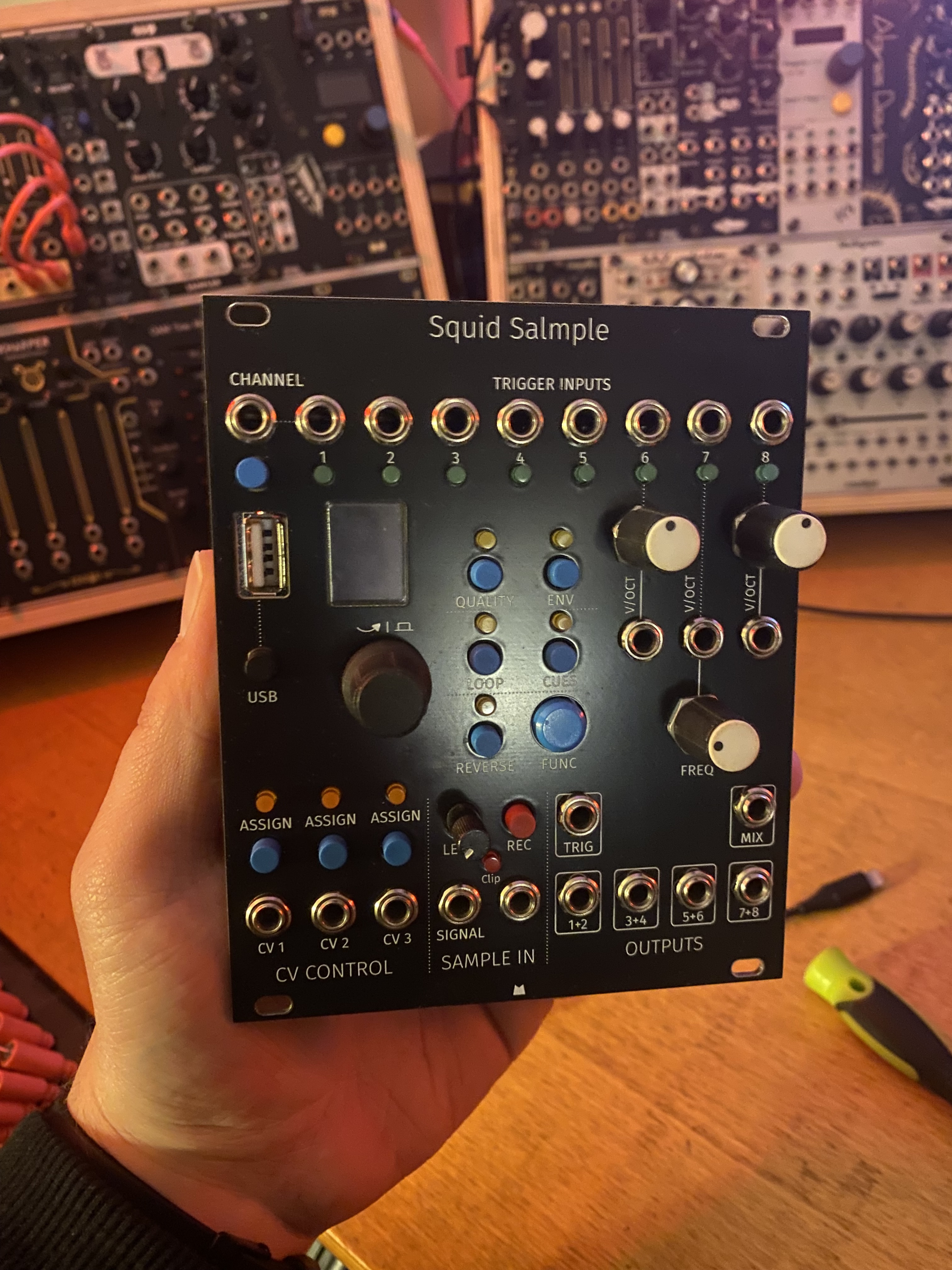 ALM Busy Circuit ALM022: Squid Salmpler (12024)