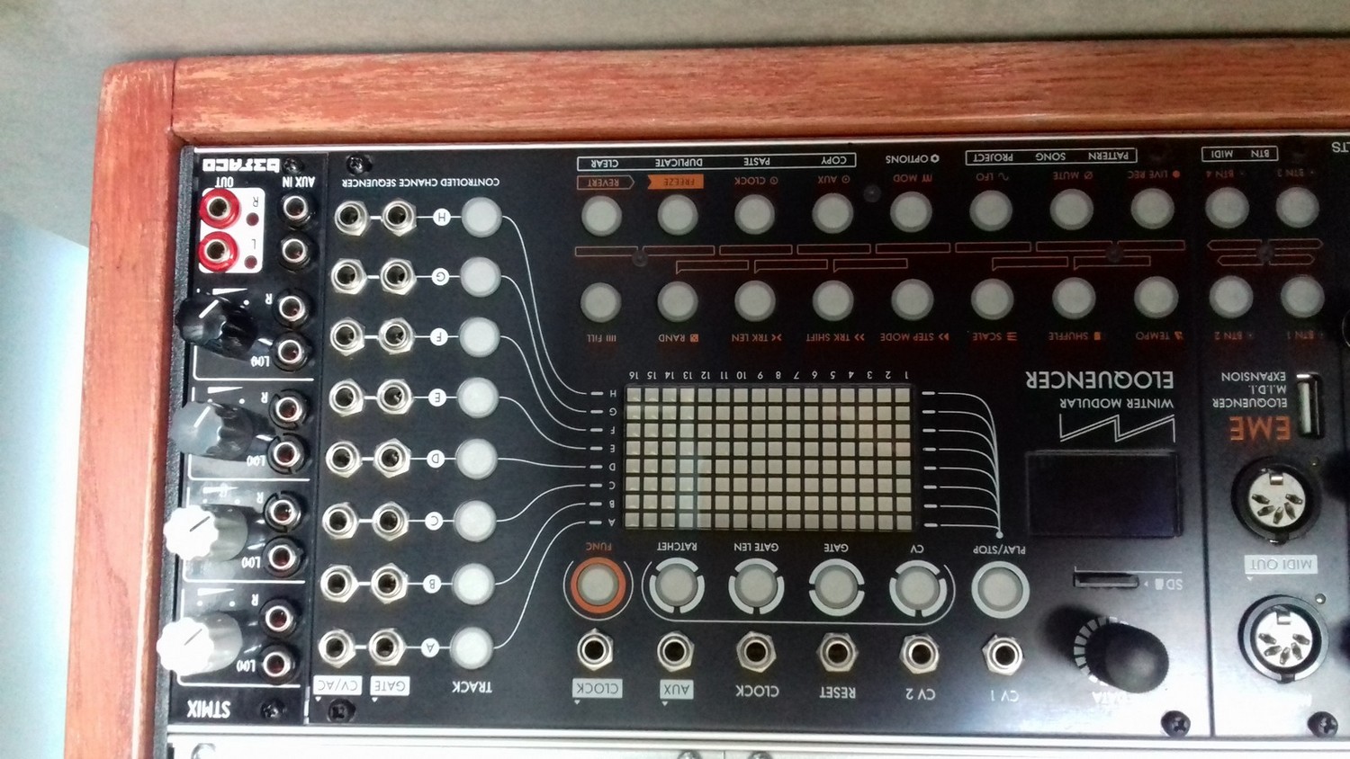 Vends : Winter Modular Eloquencer + EME (Eloquencer MIDI Expansion)