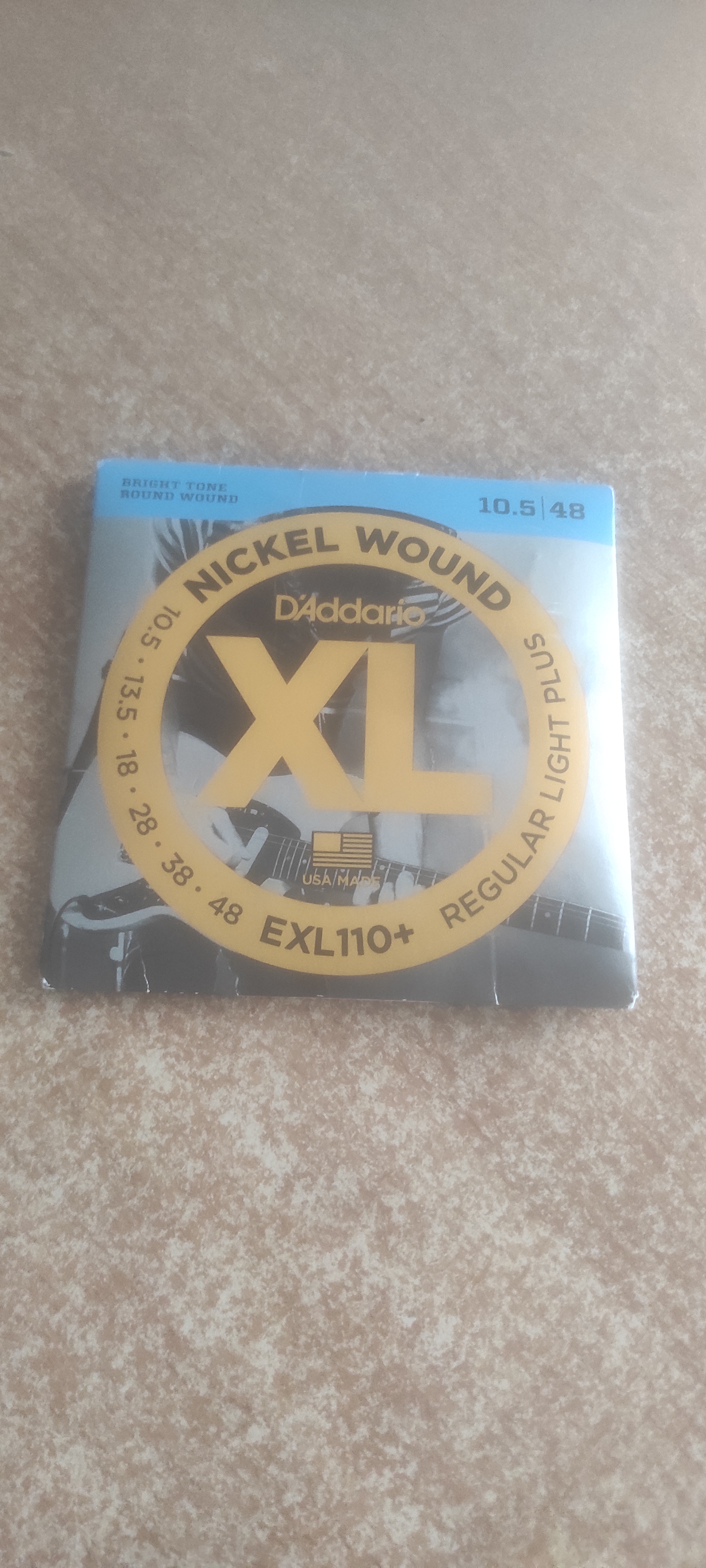 JEU DE CORDE NEUF D'ADDARIO  EXL 110+