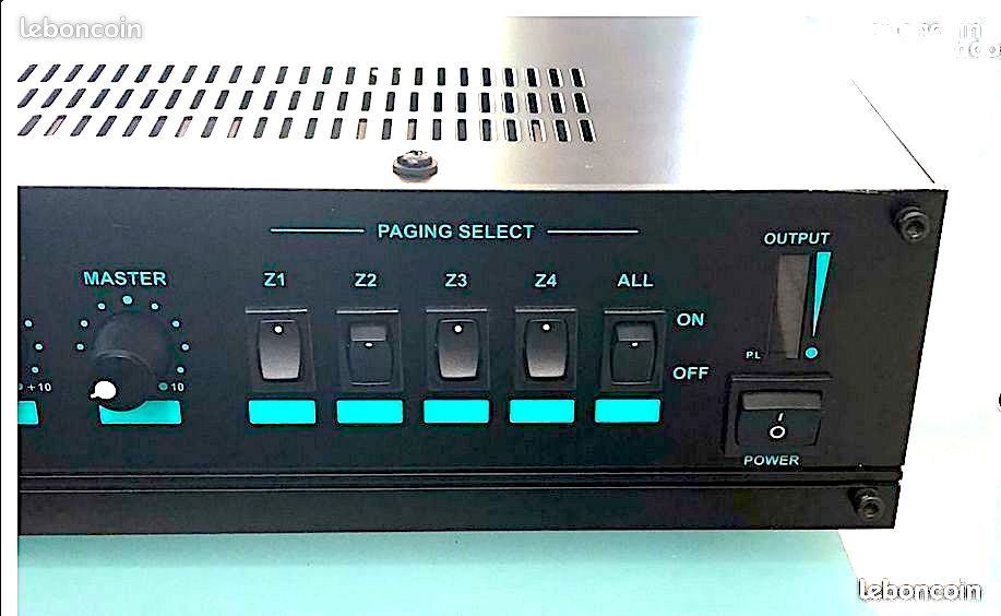 Ampli Sono EUROPSONIC PA 60S baisse de prix PRIX PUBLIC 399 EUROS