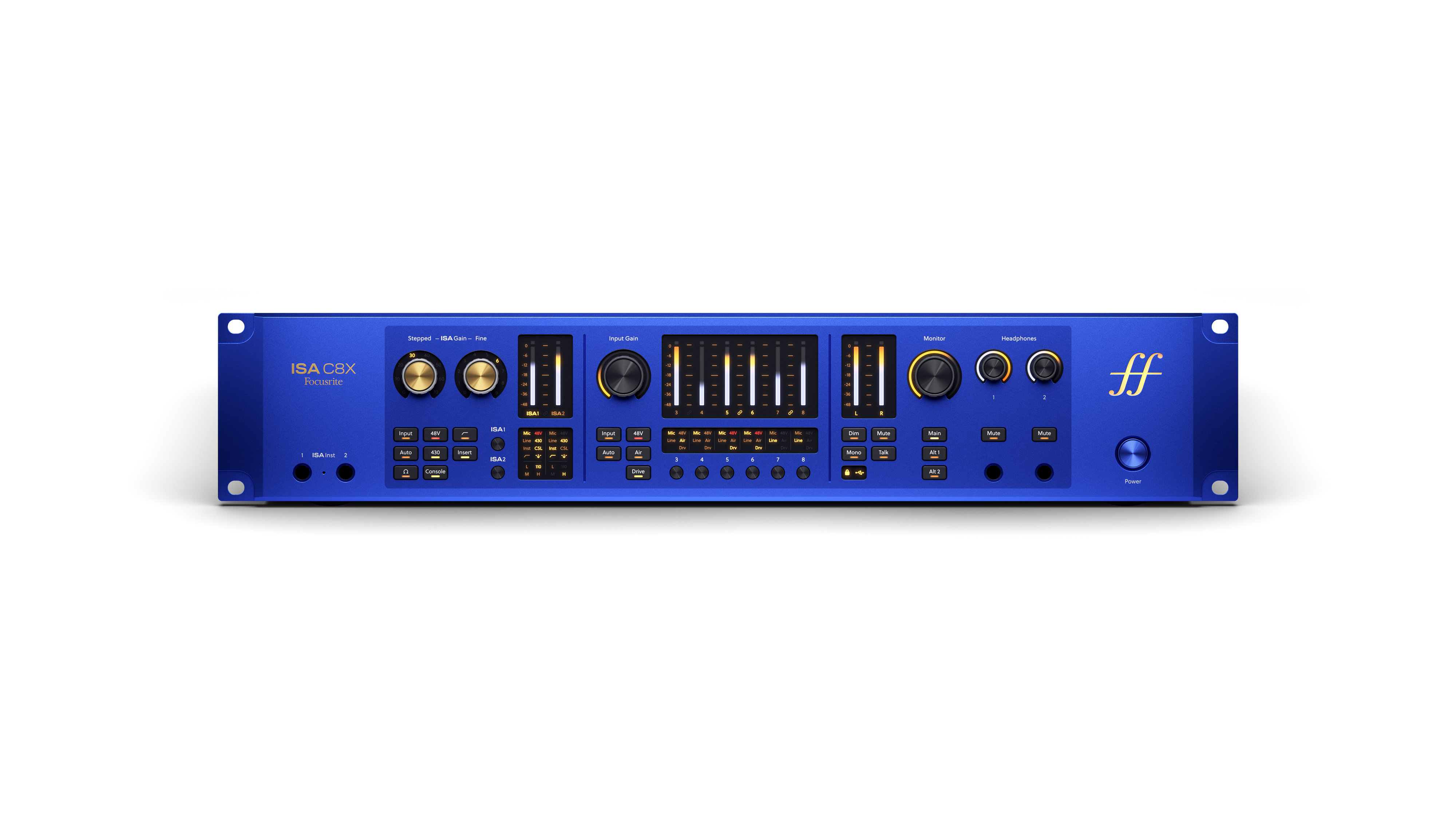 Focusrite ISA C8X Front