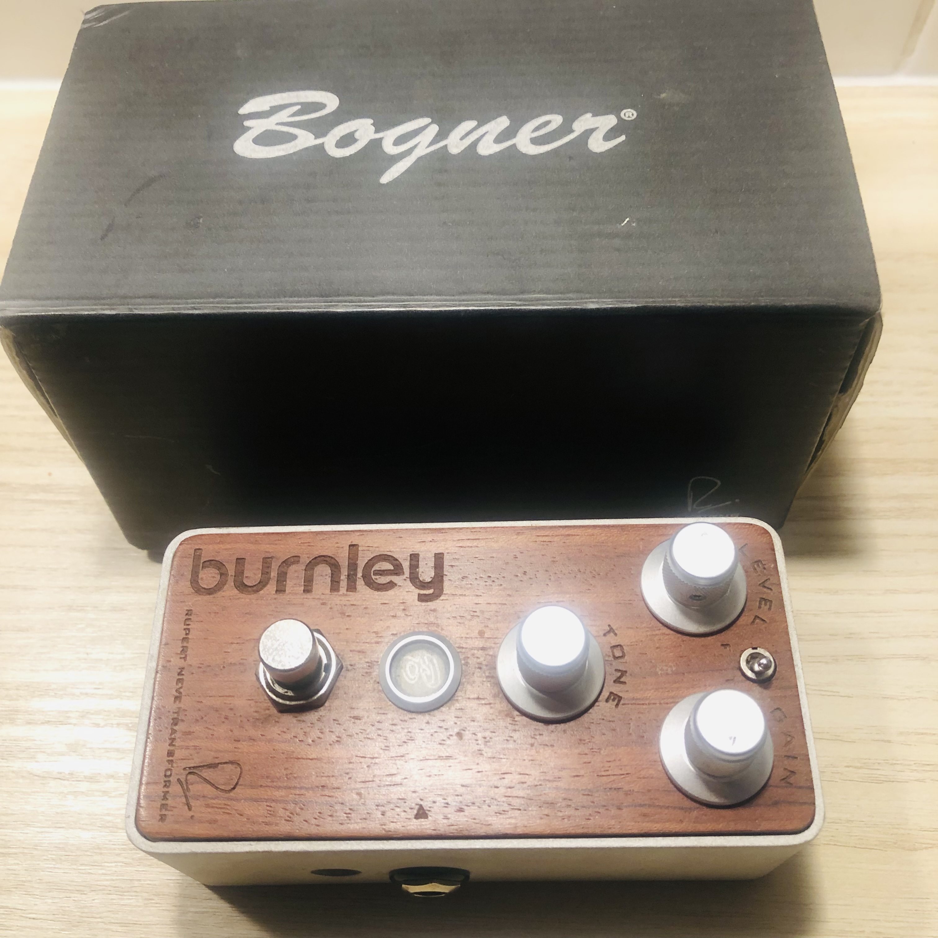 Bogner Burnley Distortion Studio Edition Rupert Neve Bubinga Wood - Parfait état