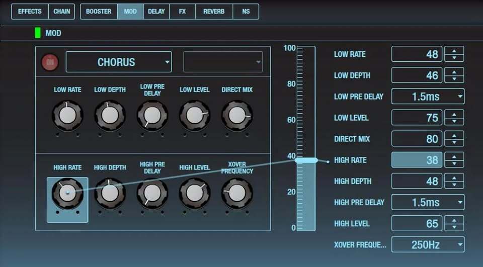 A vendre , multi effets Boss GT1B 
