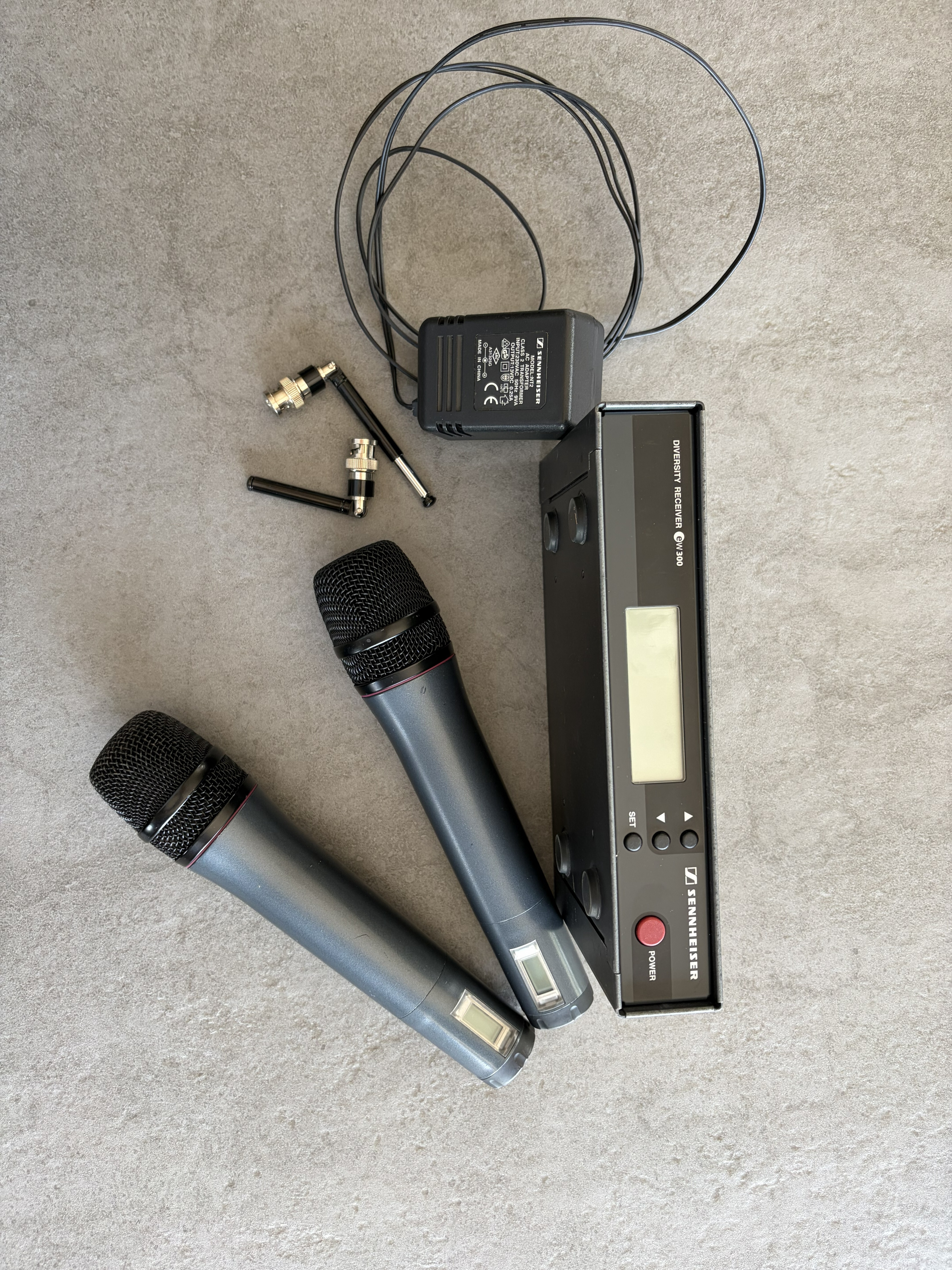 Sennheiser EW300 G1 avec 2 émetteurs