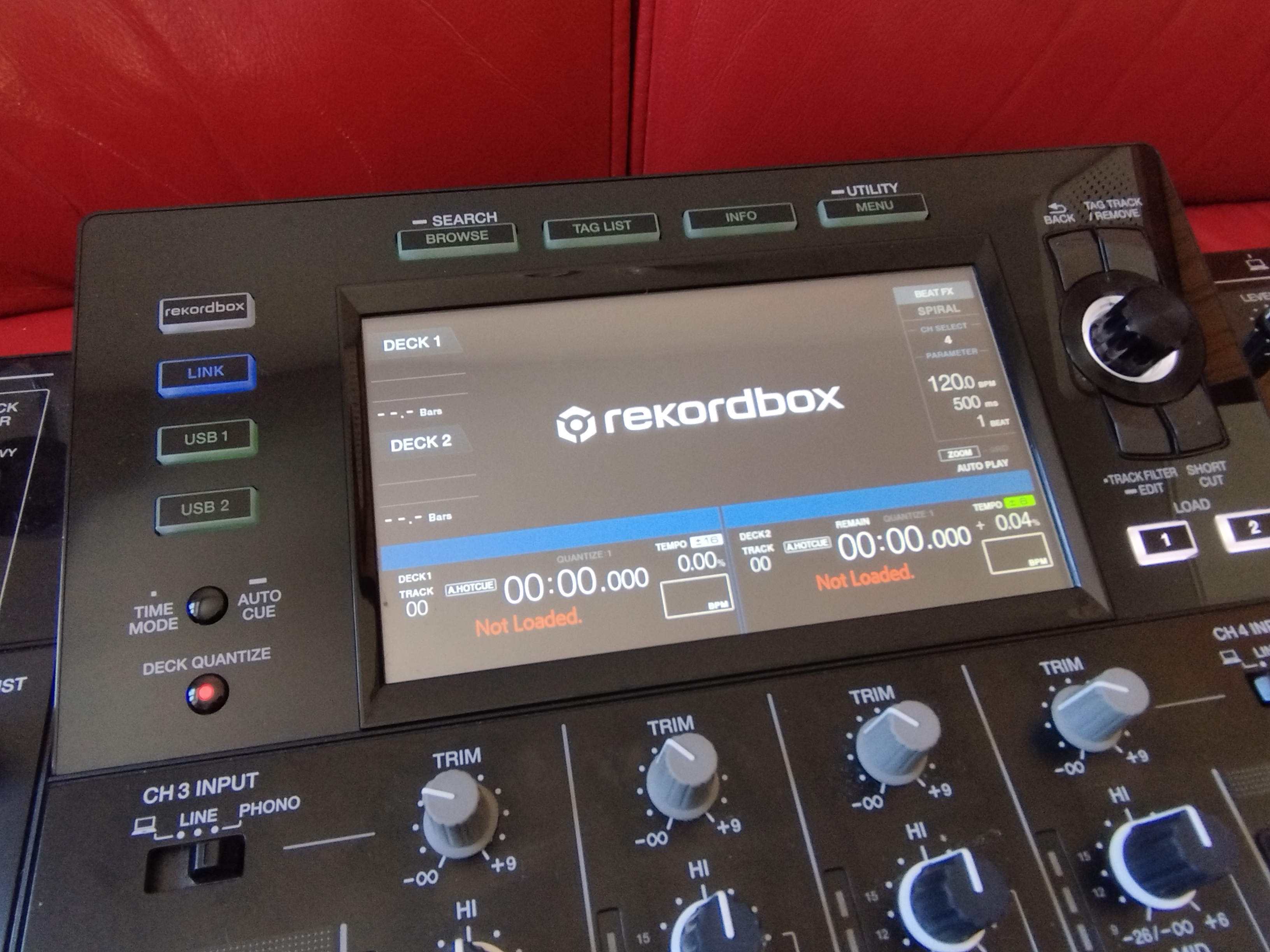 XDJ-XZ Pioneer avec flycase